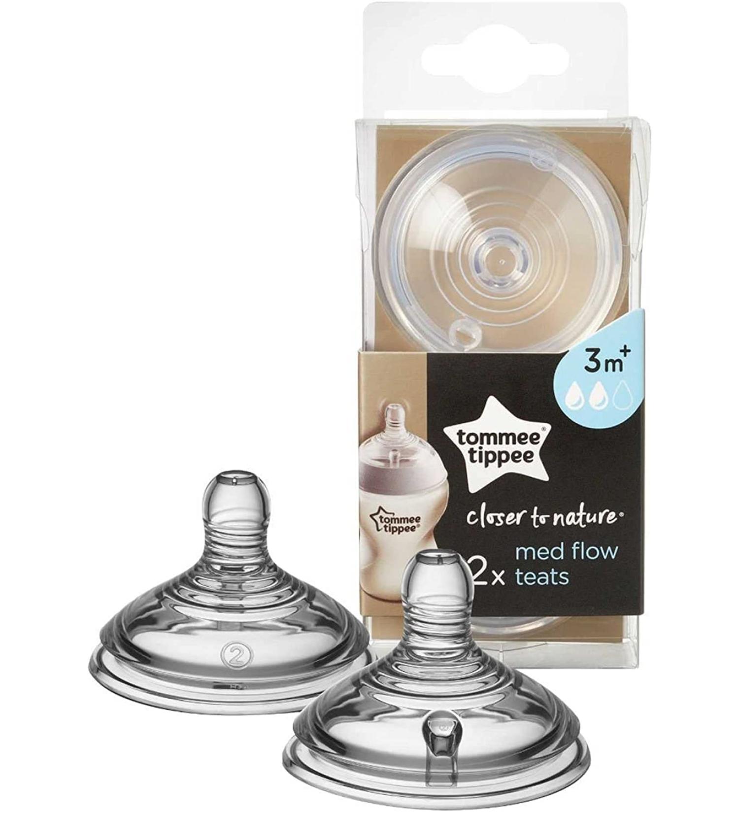 Tommee Tippee CTN Teats - Medium Flow for Smooth Feeding - Buy Online on GoSupps.com