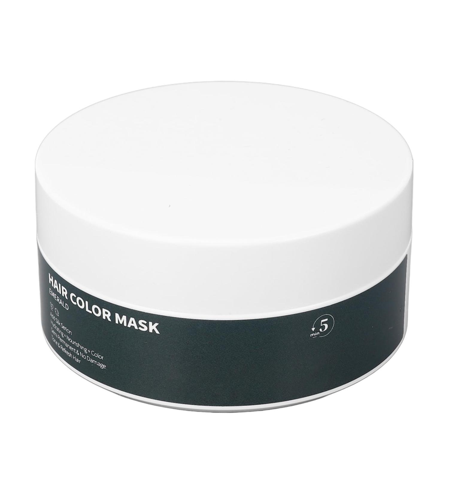 Color Depositing Hair Mask Green Color Enhancing 100g Semi-permanent Mask for Discolored Hair - Buy Online on GoSupps.com