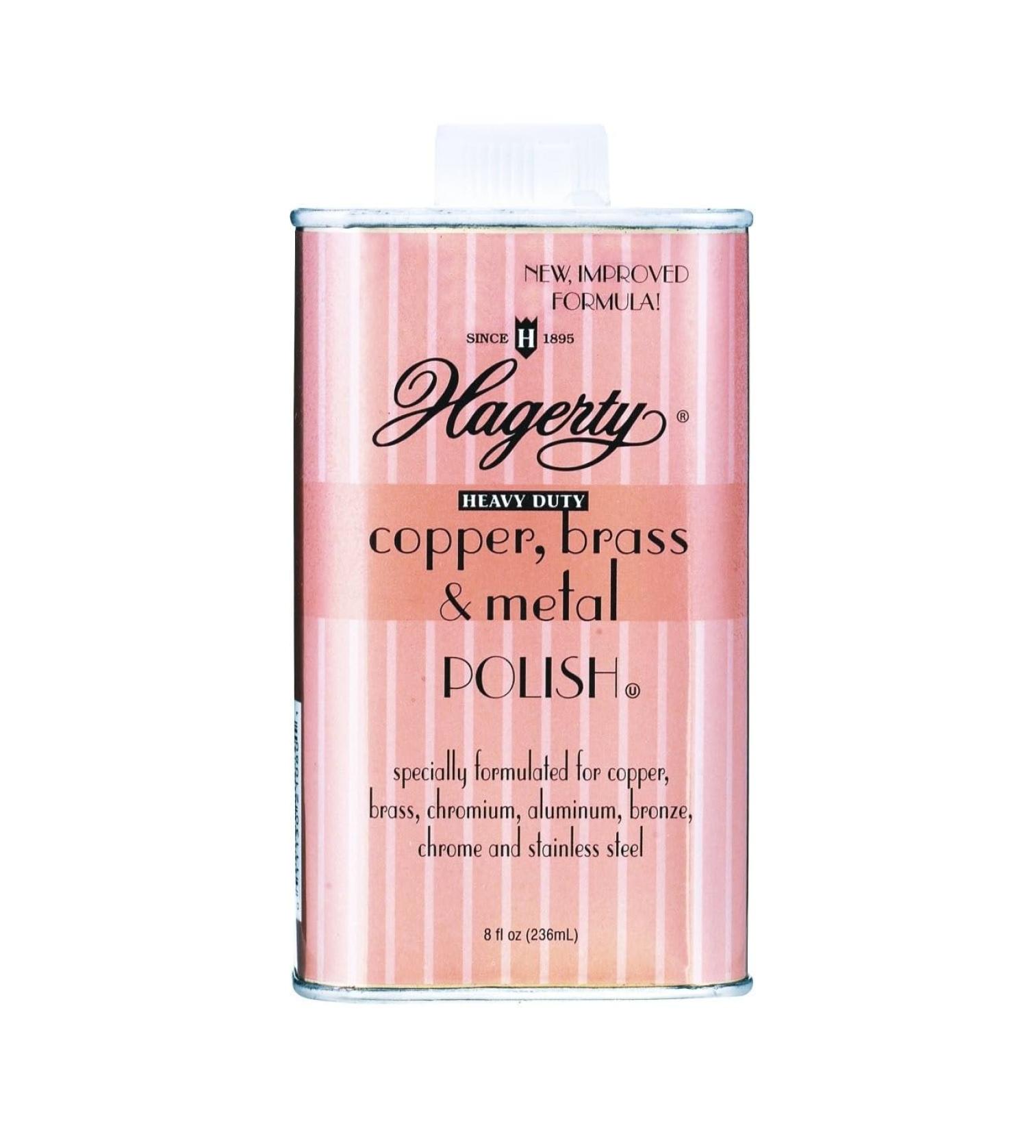 W.J. Hagerty & Sons 21080 Hagerty Heavy Duty Copper Brass & Metal Polish 8 oz