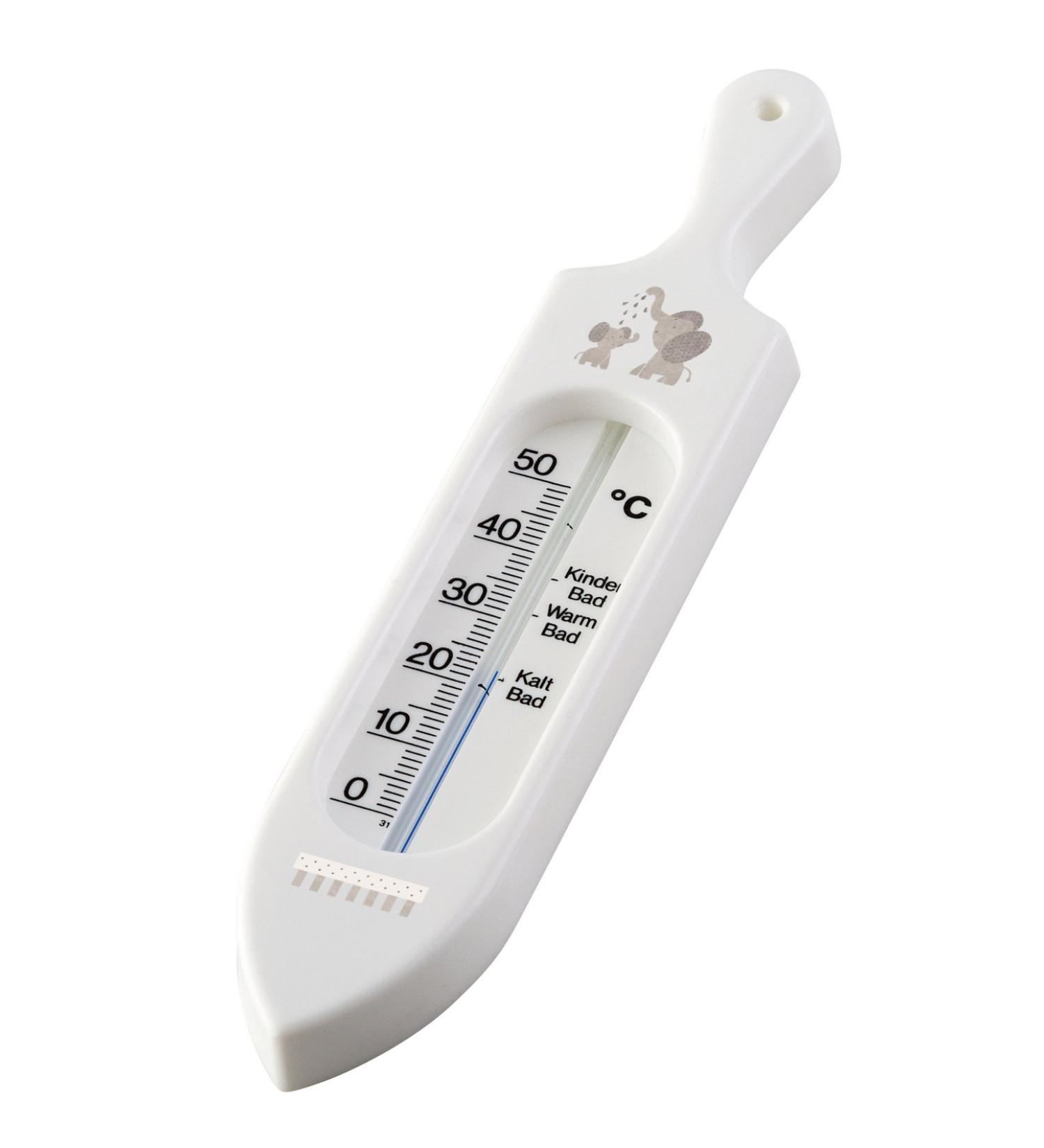 Buy Rotho Baby Design Bath Thermometer - Mercury-Free Elephant Design Ideal for 0+ Months - Bella Bambina White | International Shipping Available - Buy Online on GoSupps.com