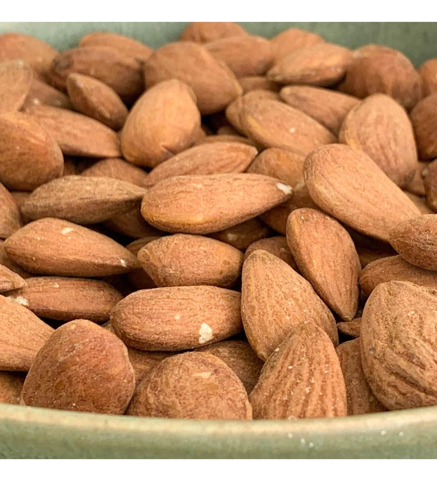 NULTHY NULTHY - Natural almonds with skin - natural dried fruit - Conventionally grown - Origin Spain - Gluten free - Vegan (1 kg)