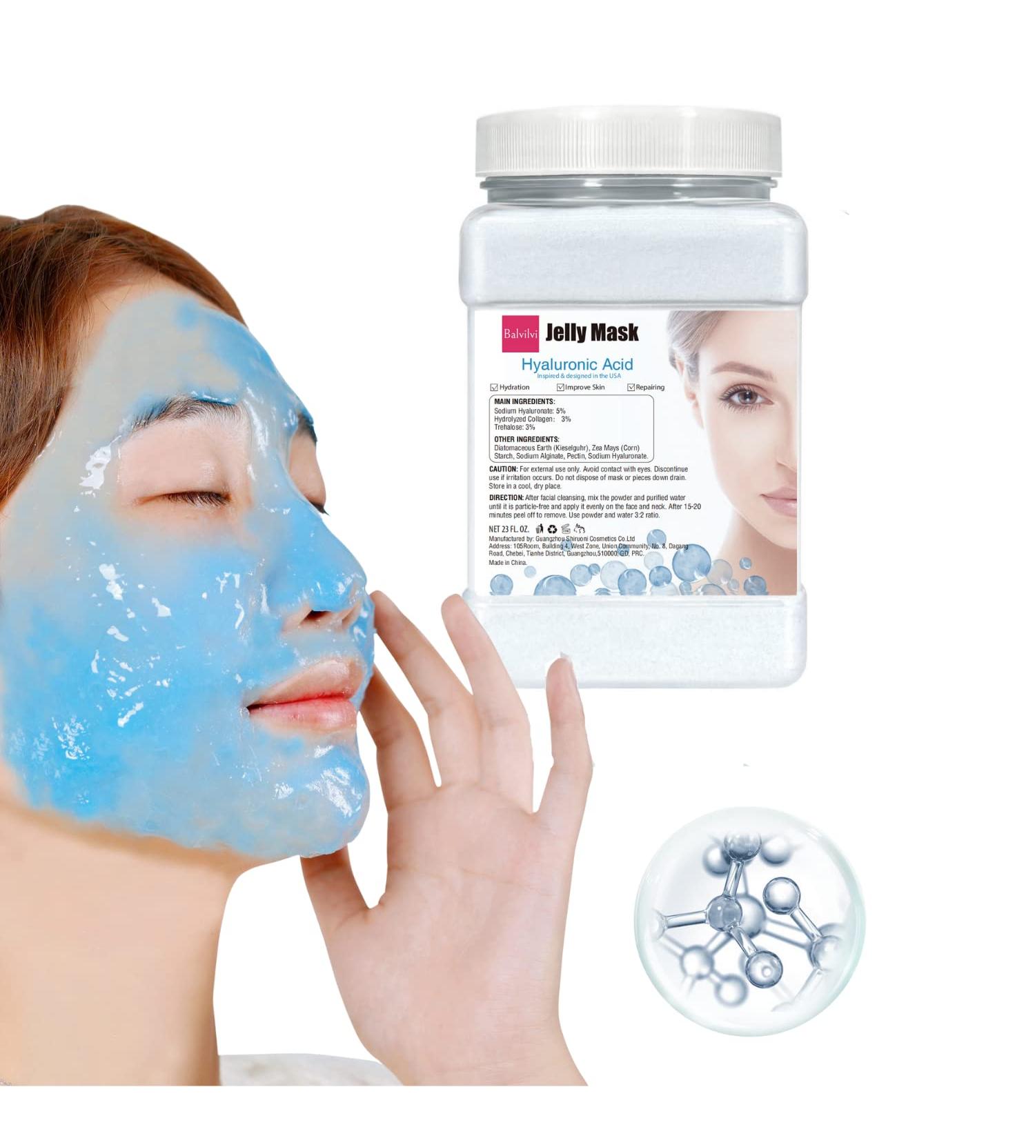 Balvilvi Hyaluronic Acid Jelly Mask - Instant Hydration for Smooth, Moisturized Skin - Buy Online on GoSupps.com