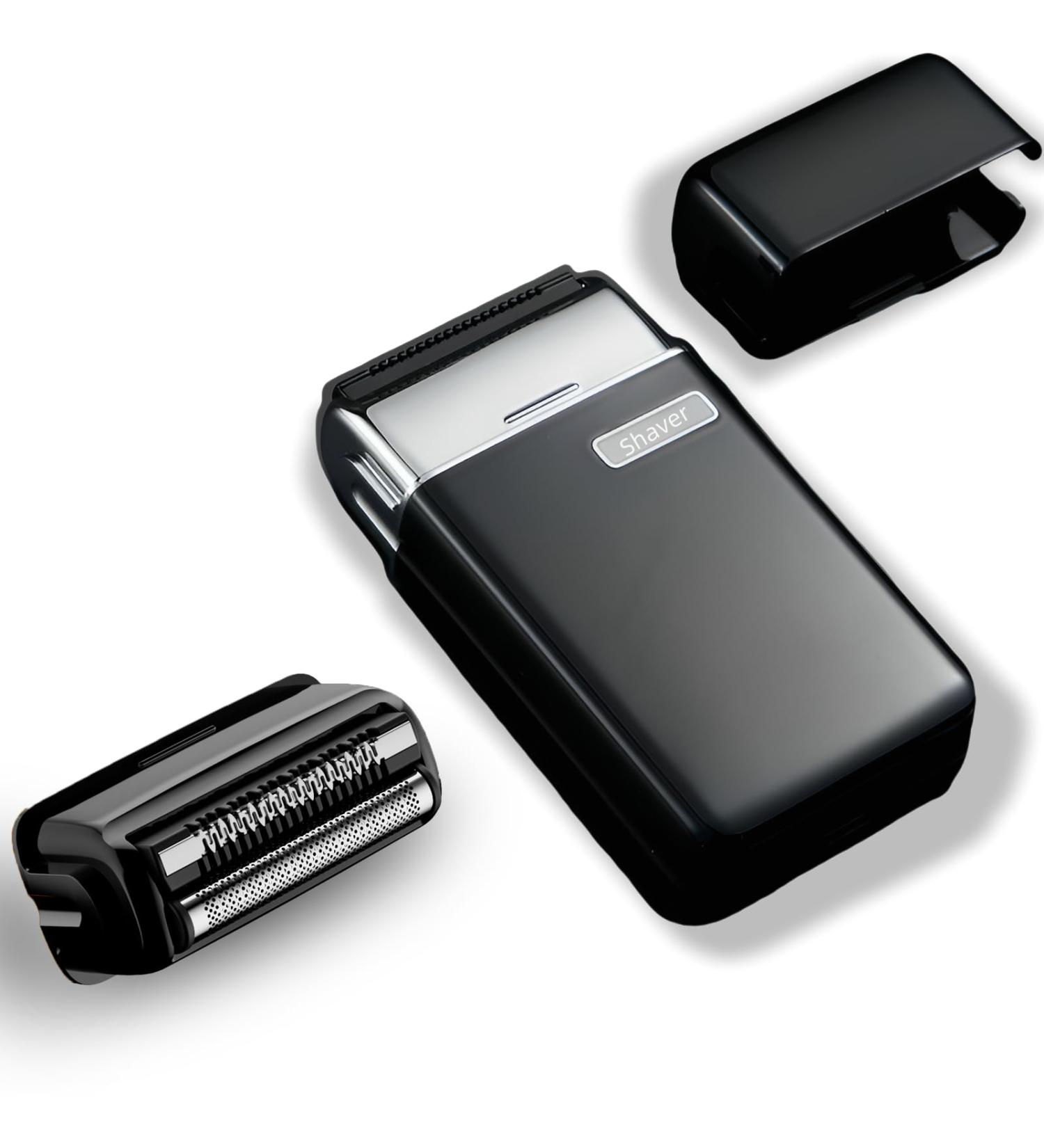Buy Electric Foil Shaver for Men - Portable Mini Multi-Colored Razor with Magnetic Replaceable Head - International Shipping Available - Buy Online on GoSupps.com