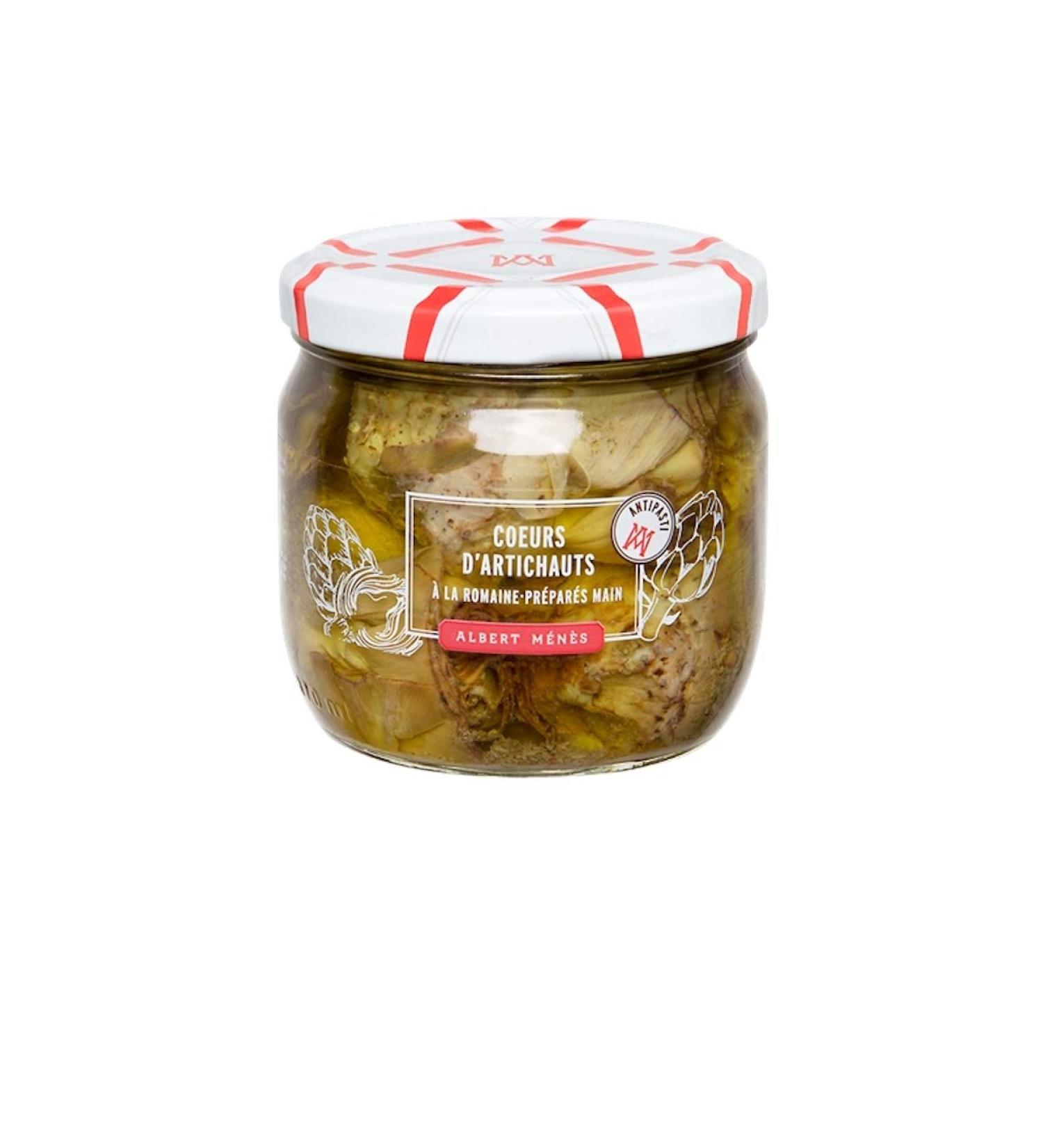 ALBERT MENES AM - Vegetables in Oil - Artichoke Hearts in Roman style 320g
