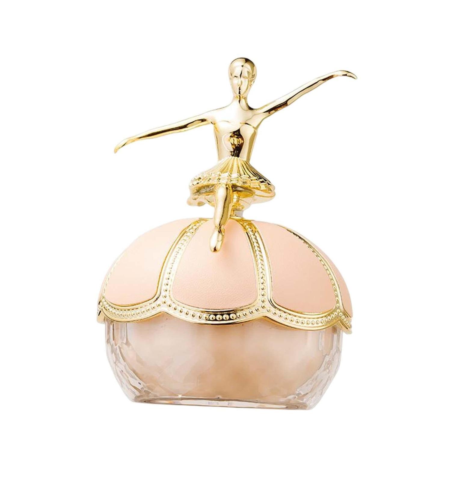 shamjina Loose Powder Finishing Powder Ballet Statue Matte Waterproof Invisible Pores Sweatproof Face Concealer Face Powder for Base Foundation Women 02 - Buy Online on GoSupps.com