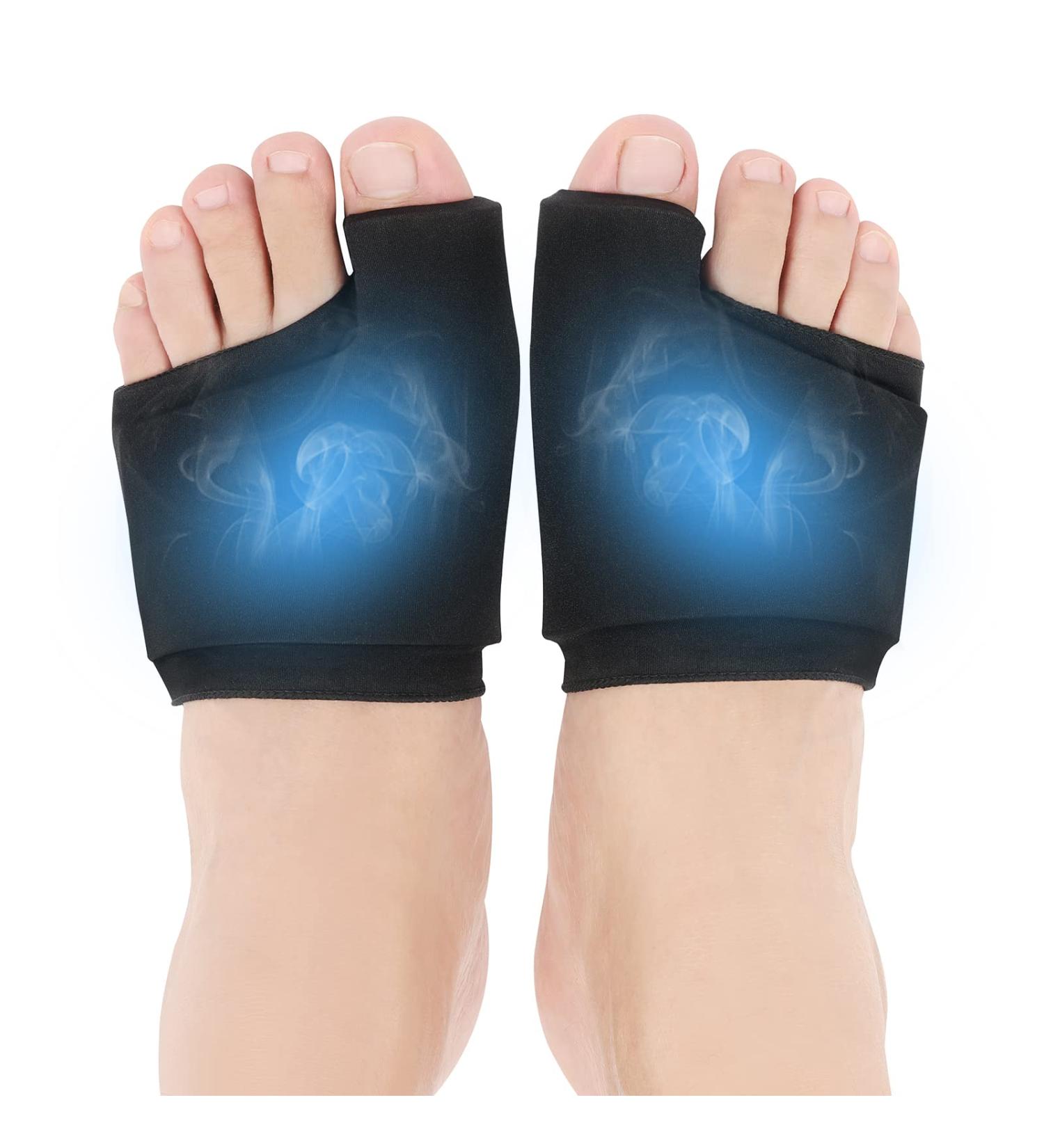 Forefoot Toe Ice Pack - Cold & Heat Therapy Gel for Ball of Foot Pain Relief | Plantar Fasciitis, Swelling, Bunions, Hallux Valgus | Healthrelife - Buy Online on GoSupps.com