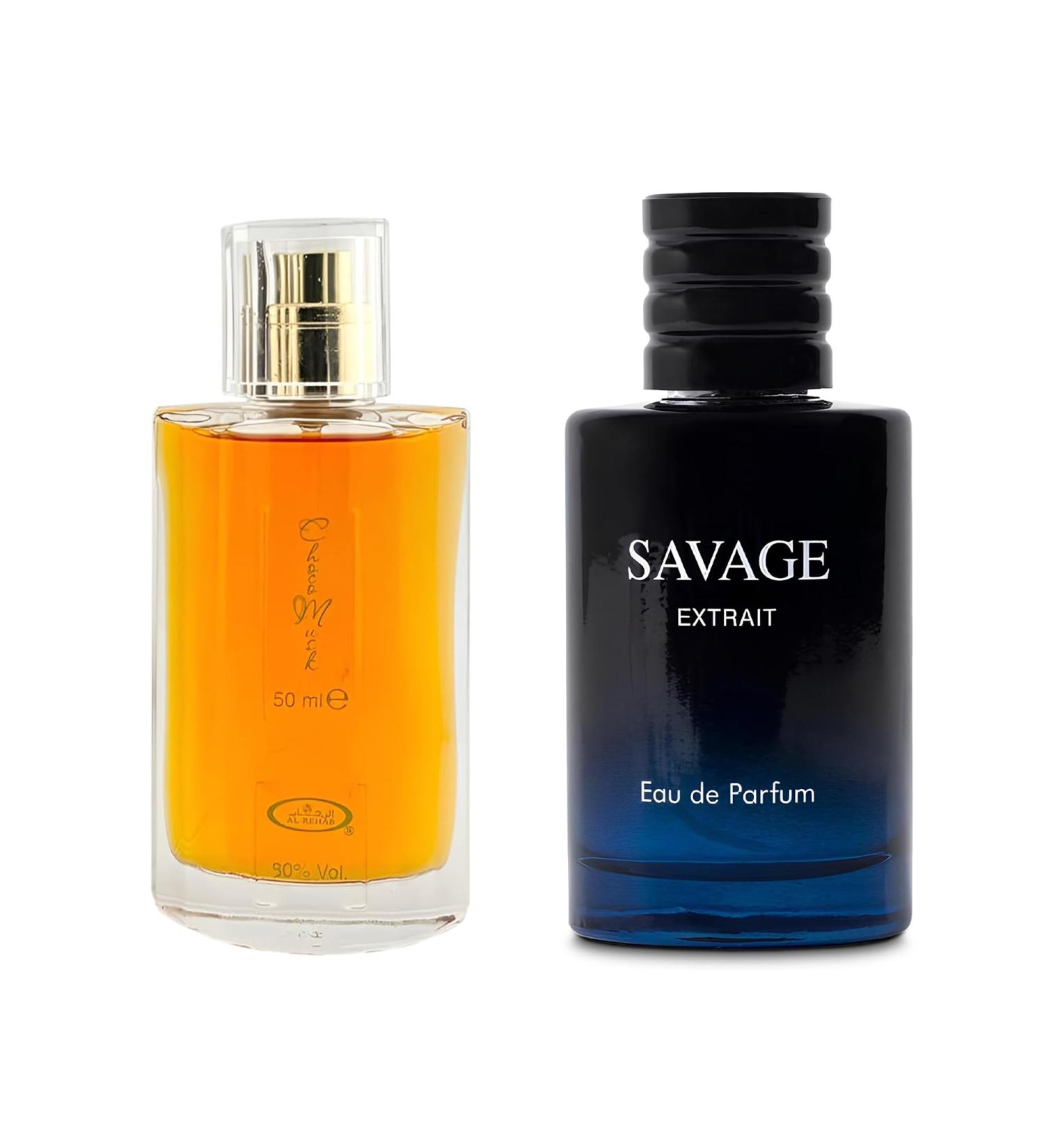 Choco Musk&Savage ext Men s Cologne-Rich Chocolate & Musk Eau De Toilette Long-Lasting Scent Perfume for Men Elegant Bottle 3.4 Fl Oz Fragrance for Refined Occasions Choco Musk&Savage ext 2.53 Fl Oz (Pack of 2) - Buy Online on GoSupps.com