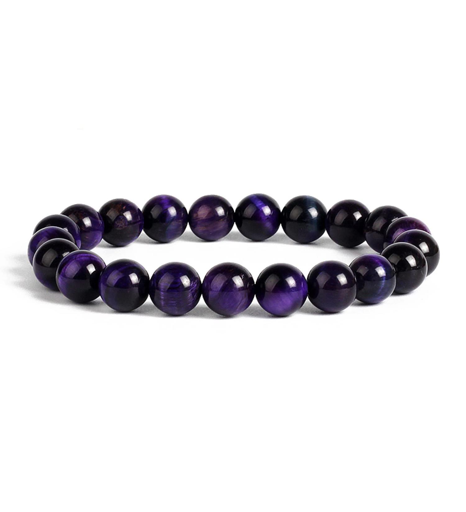 Original Tiger Eye Bracelets Men Energy Natural Stone Bead Bracelets Women Quartz Agates Feng Shui Wealth Jewelry Pulseras 9 8mmBeads21cm 9 8mmBeads21cm - Buy Online on GoSupps.com