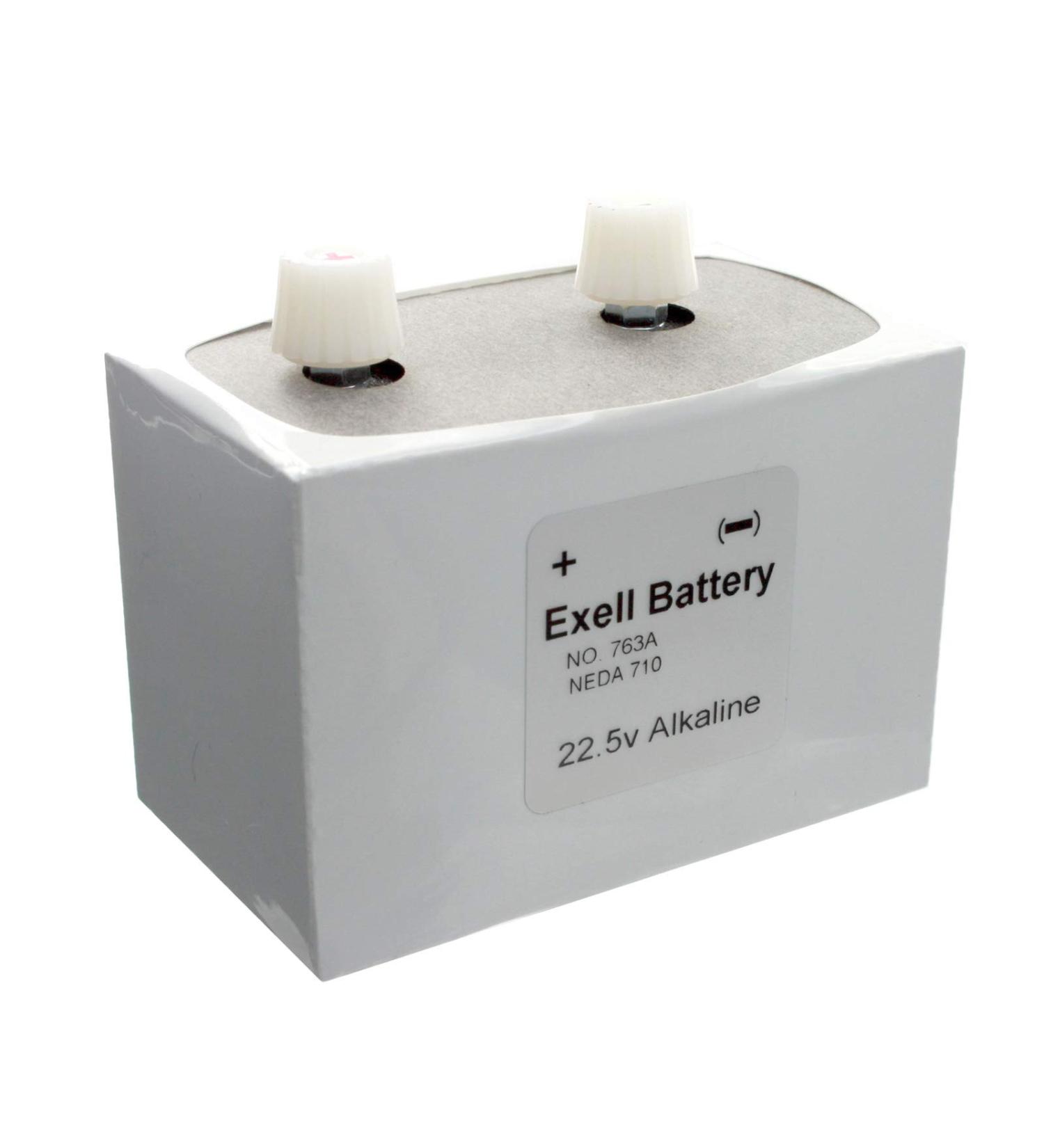 Buy Exell Battery 763 Mercury Free Replacement for Eveready 763 & NEDA 710 - International Shipping Available - Buy Online on GoSupps.com