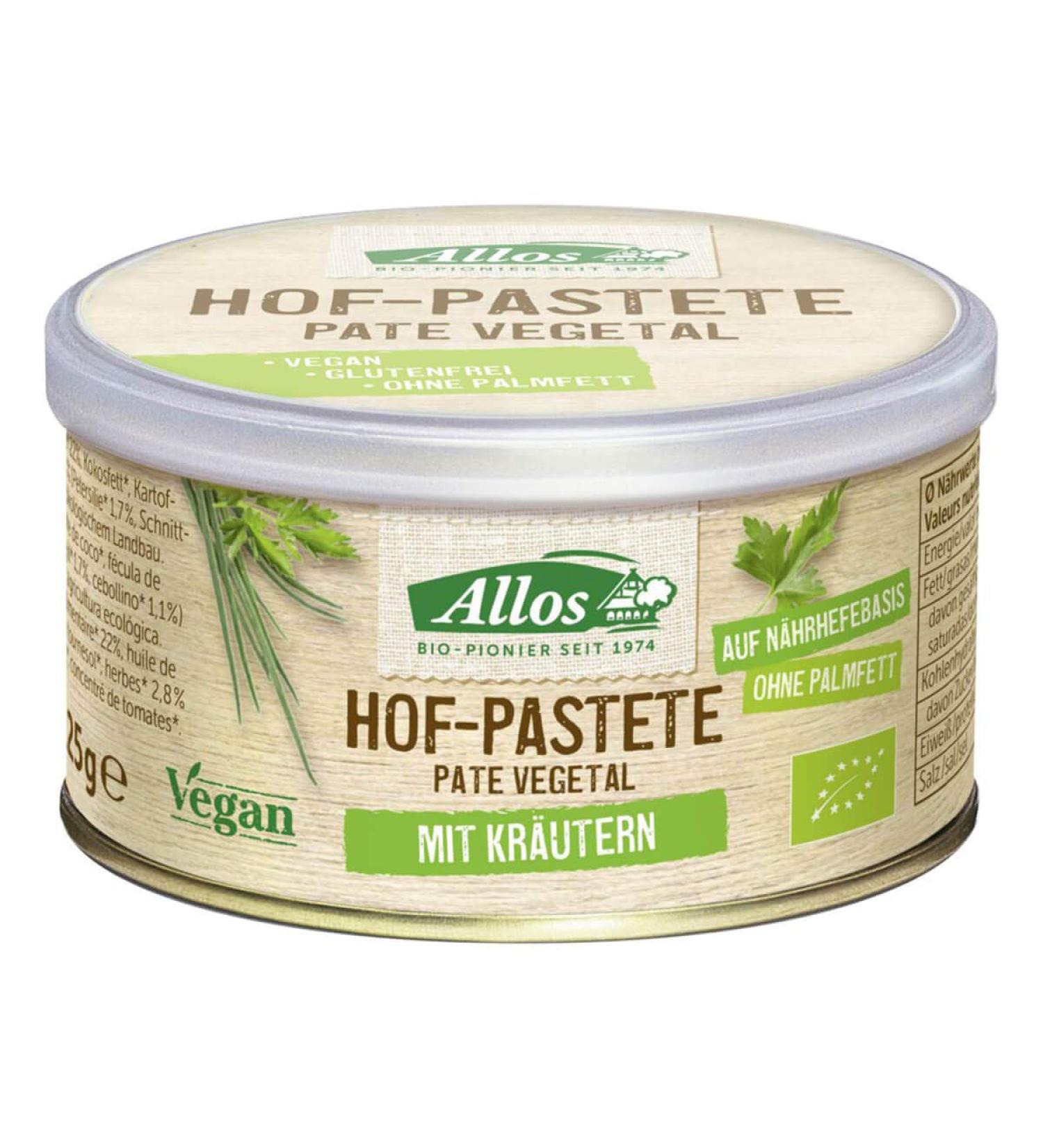 Allos - Farm Pate Herbs - 125 g - Pack of 12