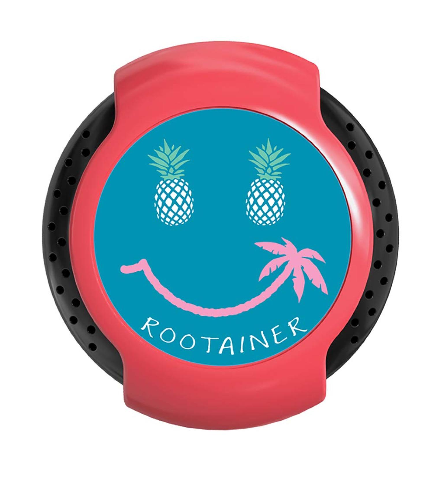RooTainer Premium Retainer Case with Clip | Rugged Holder for Retainers & Mouth Guard | BPA Free & Made in USA | Pink Smile - Buy Online on GoSupps.com