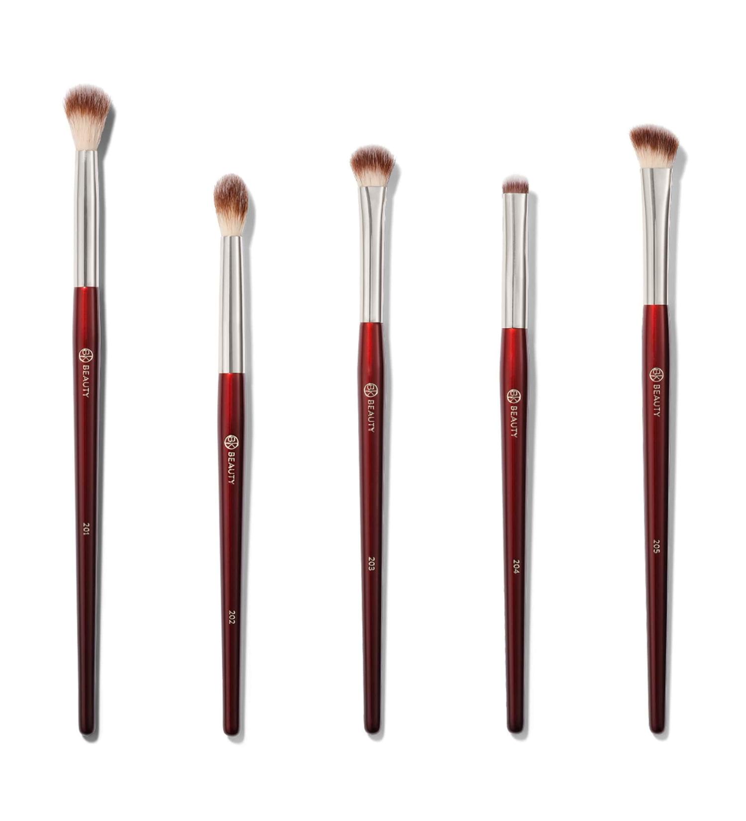 BK BEAUTY - Essentials Eye Brush Set (5PC) | Professional Eyeshadow Brushes for Blending Smudging & Defining | Premium Quality for Flawless Eye Makeup - Buy Online on GoSupps.com