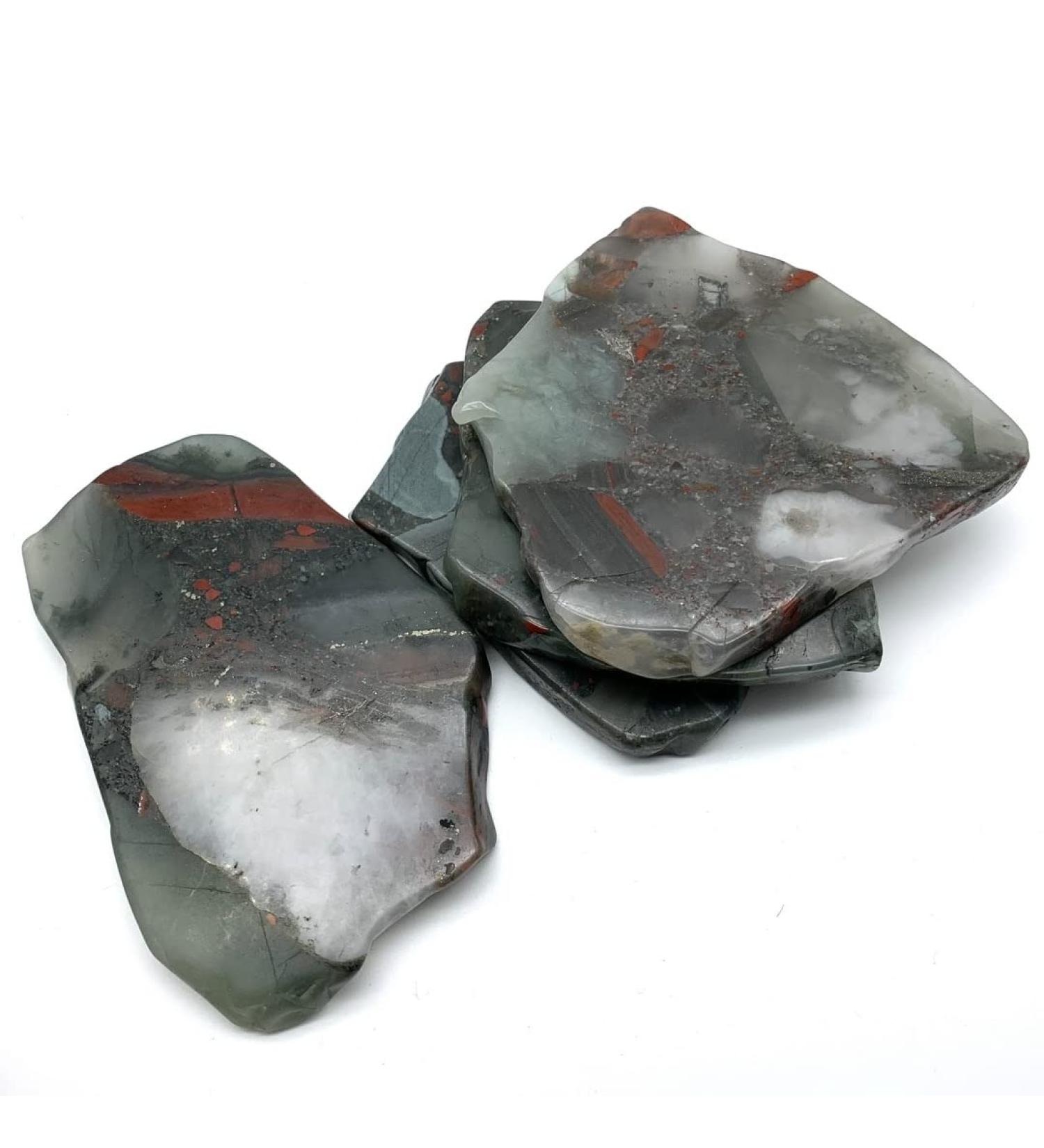 Natural Crystal Natural Raw Africa Blood Slices Crystal Stone Polished Quartz Specimen Home Decoration Natural Crystals ERBDRGAZ (Size : 190-220 Grams) - Buy Online on GoSupps.com