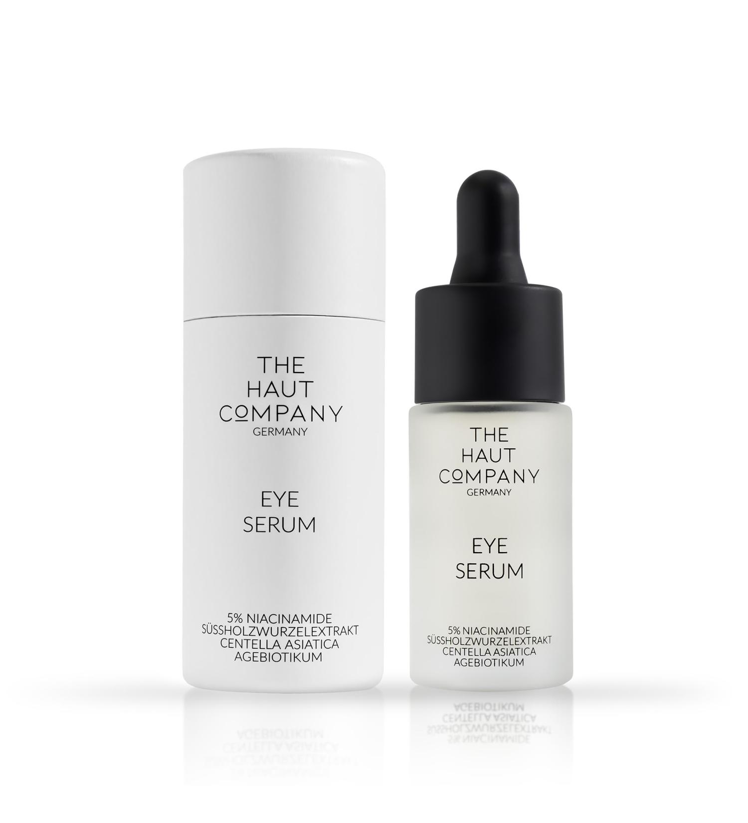 15 ml Eye Serum - 5% Niacinamide and Licorice Root Extract - Wrinkles Crow's Feet and Eye Bags - Dark Circles are Brightened - Made in Germany - Buy Online on GoSupps.com