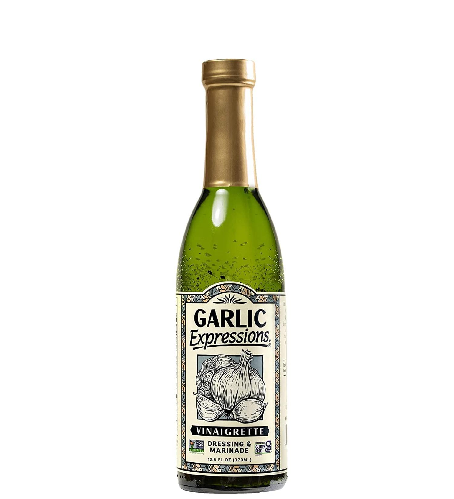 Garlic Expressions Vinaigrette Dressing 12.5 oz - Authentic Flavor from Fresh Garlic | Buy Online - Buy Online on GoSupps.com