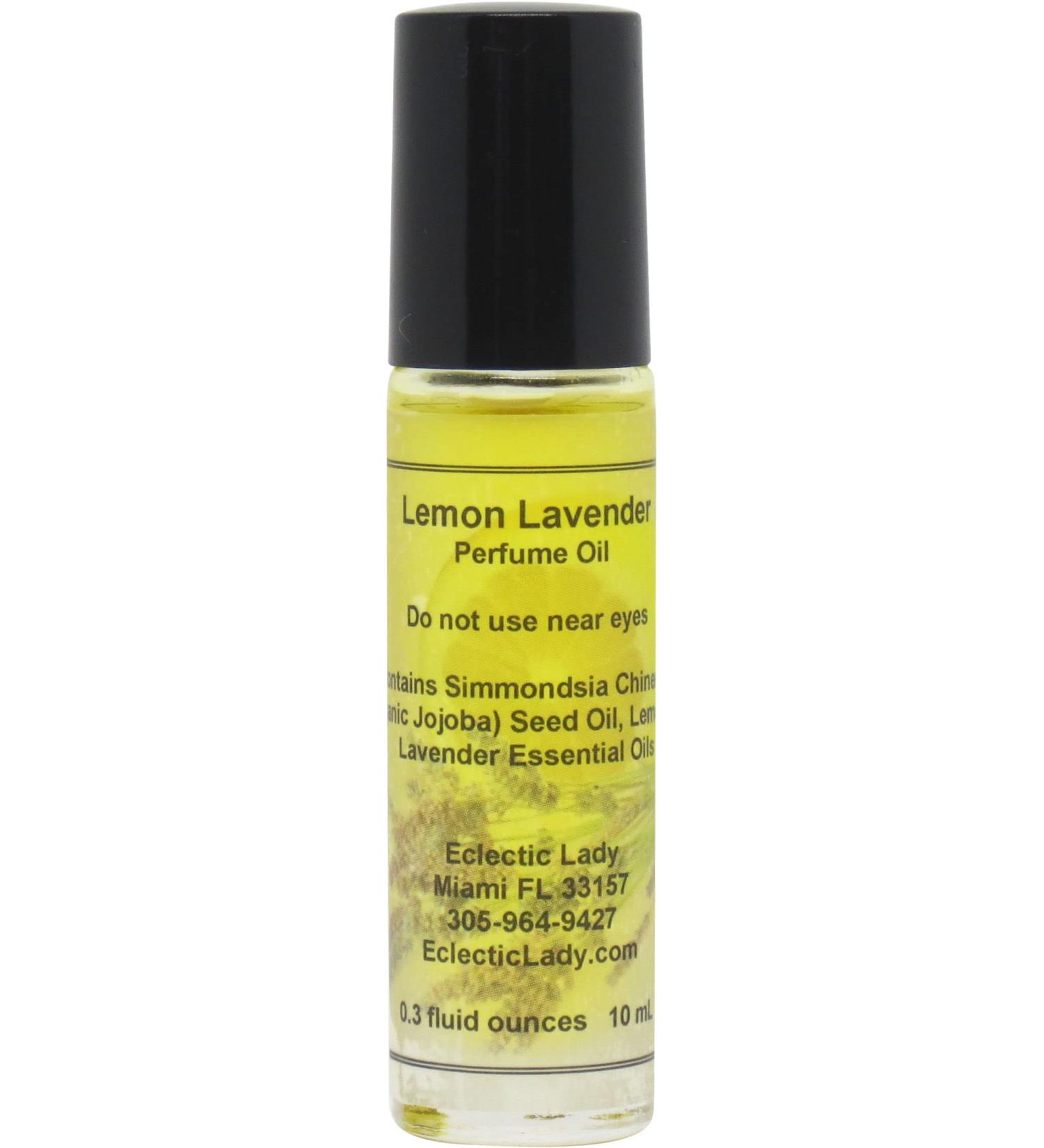 All Natural Lemon Lavender Perfume Oil 0.3 Oz Portable Roll-On Fragrance with Long-Lasting Scent Delightful Essential Oils and Jojoba Oil For Daily Use 0.3 Fl Oz (Pack of 1) - Buy Online on GoSupps.com
