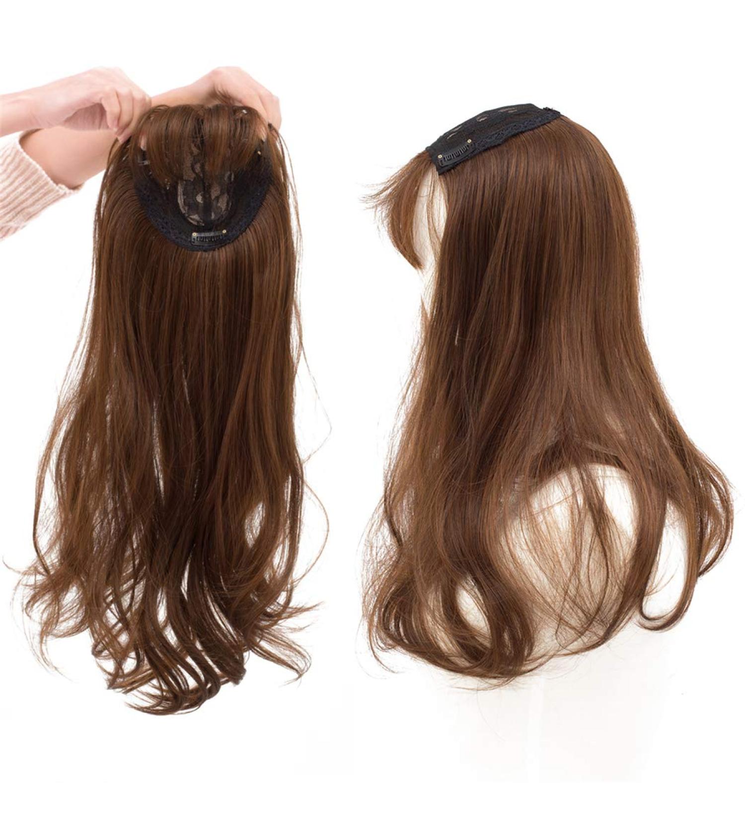 22 Long Wavy Hair Clip In Extensions for Thinning Hair | Women's Premium Quality - Buy Online on GoSupps.com