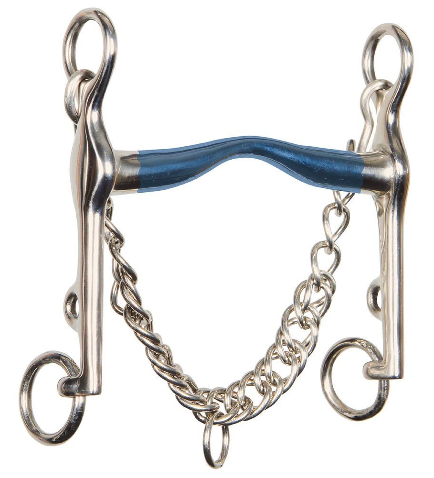 Harry's Horse Optimum curb bit low tongue bar 16mm Sweet Iron size:13.5