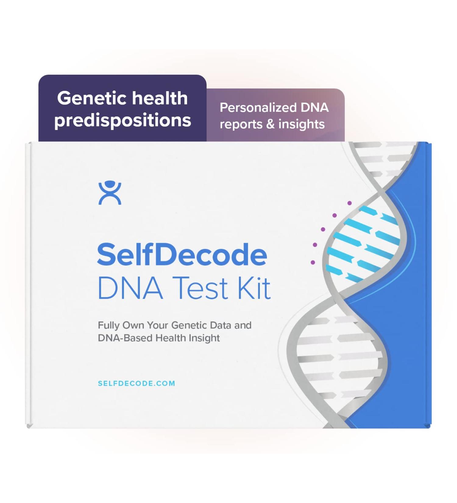 SelfDecode Health DNA Test Kit | Genetic Testing for Personalized Health Insights & Wellness Reports - Buy Online on GoSupps.com