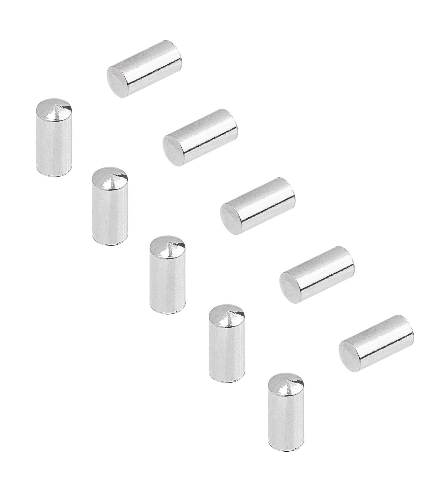 UNICRAFTALE 20 PCS Stainless Steel Column End Caps for Jewelry Making - 8x3.5mm Inner Diameter - Buy Online on GoSupps.com