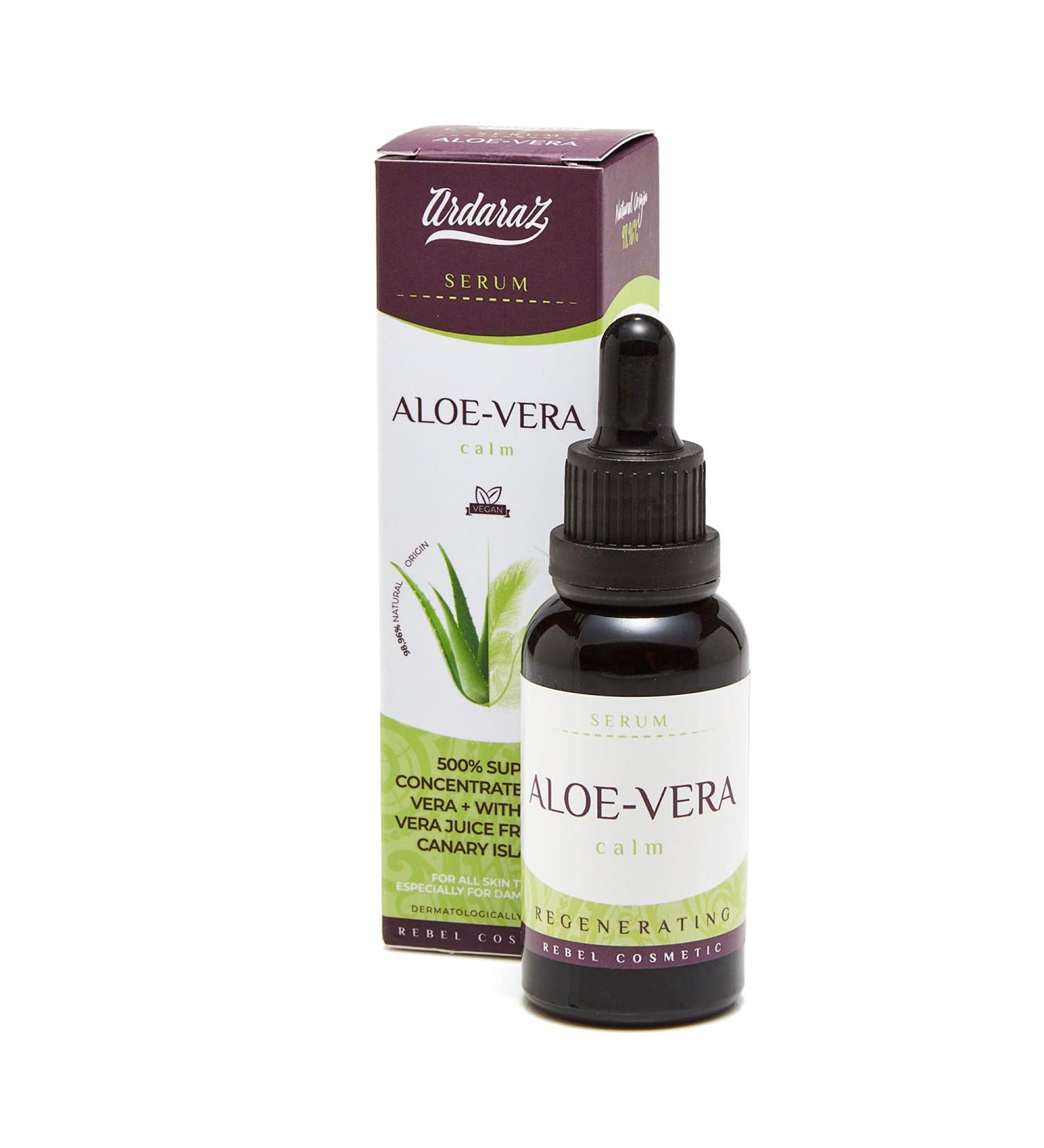 Ardaraz Calming Serum 30ml | 500% Aloe Vera Anti-Fold Serum for Sensitive Skin | Sun & Cold Damage Protection - Buy Online on GoSupps.com