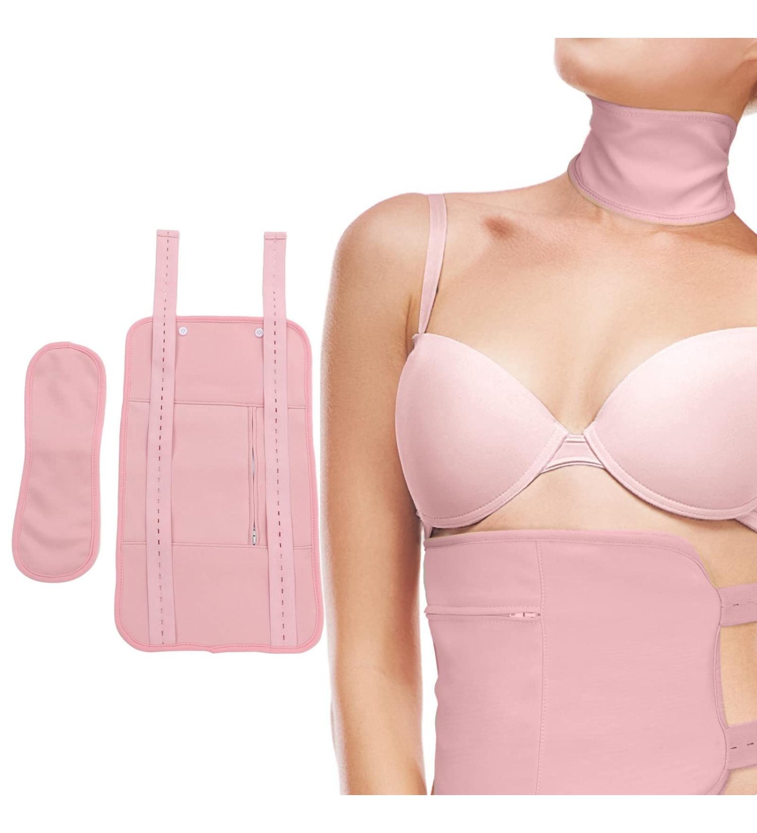 2-Pack Reusable Castor Oil Pack Set | Washable Compress for Liver Detox Insomnia Constipation & Inflammation - Pink - Buy Online on GoSupps.com