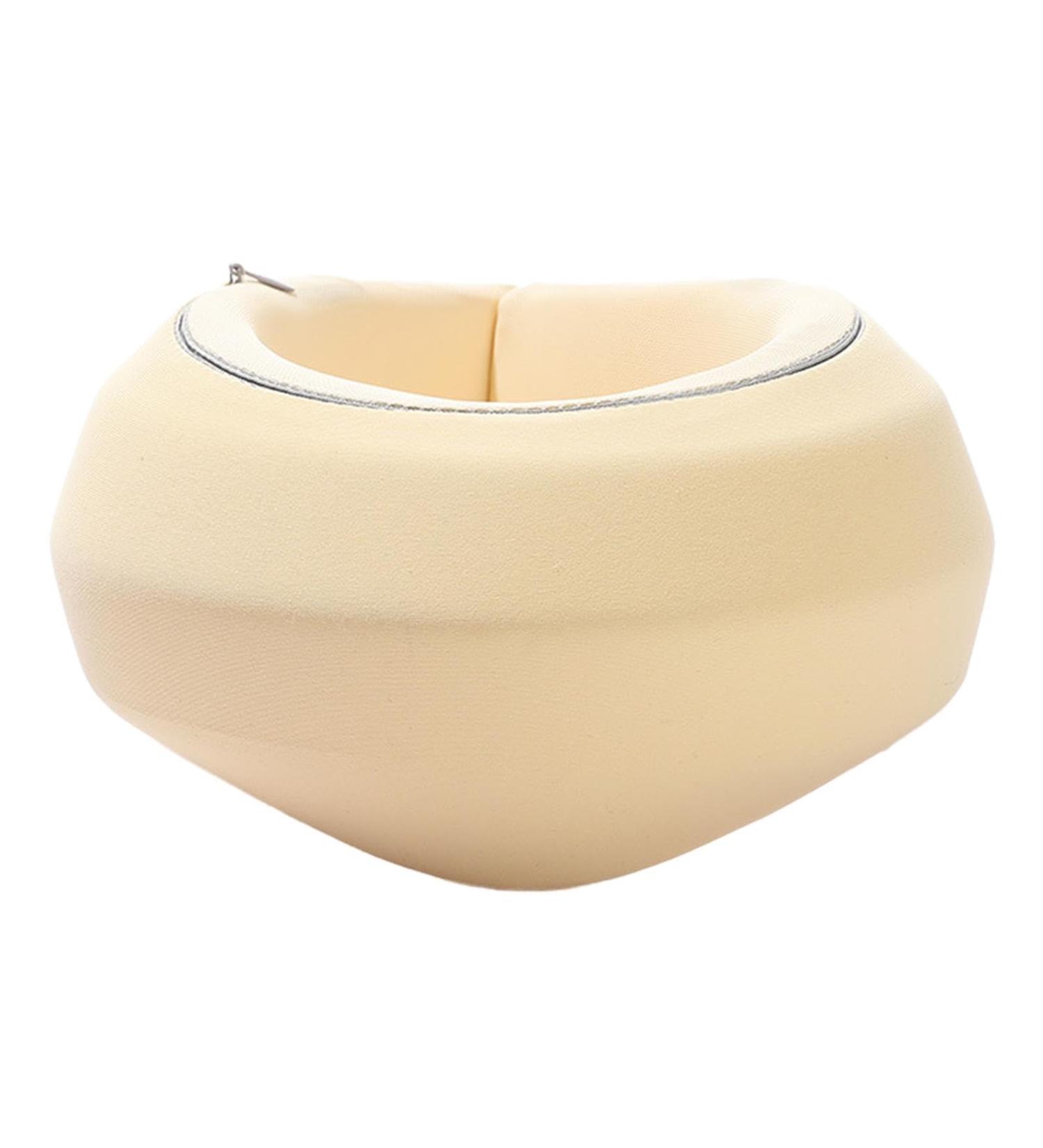 Neck Brace Cervical Collar Neck Support Brace Soft Foam Neck Brace Cervical Collar Adjustable Support Brace for Sleeping Relieves Neck Pressure and Spine Pressure Yellow - Buy Online on GoSupps.com