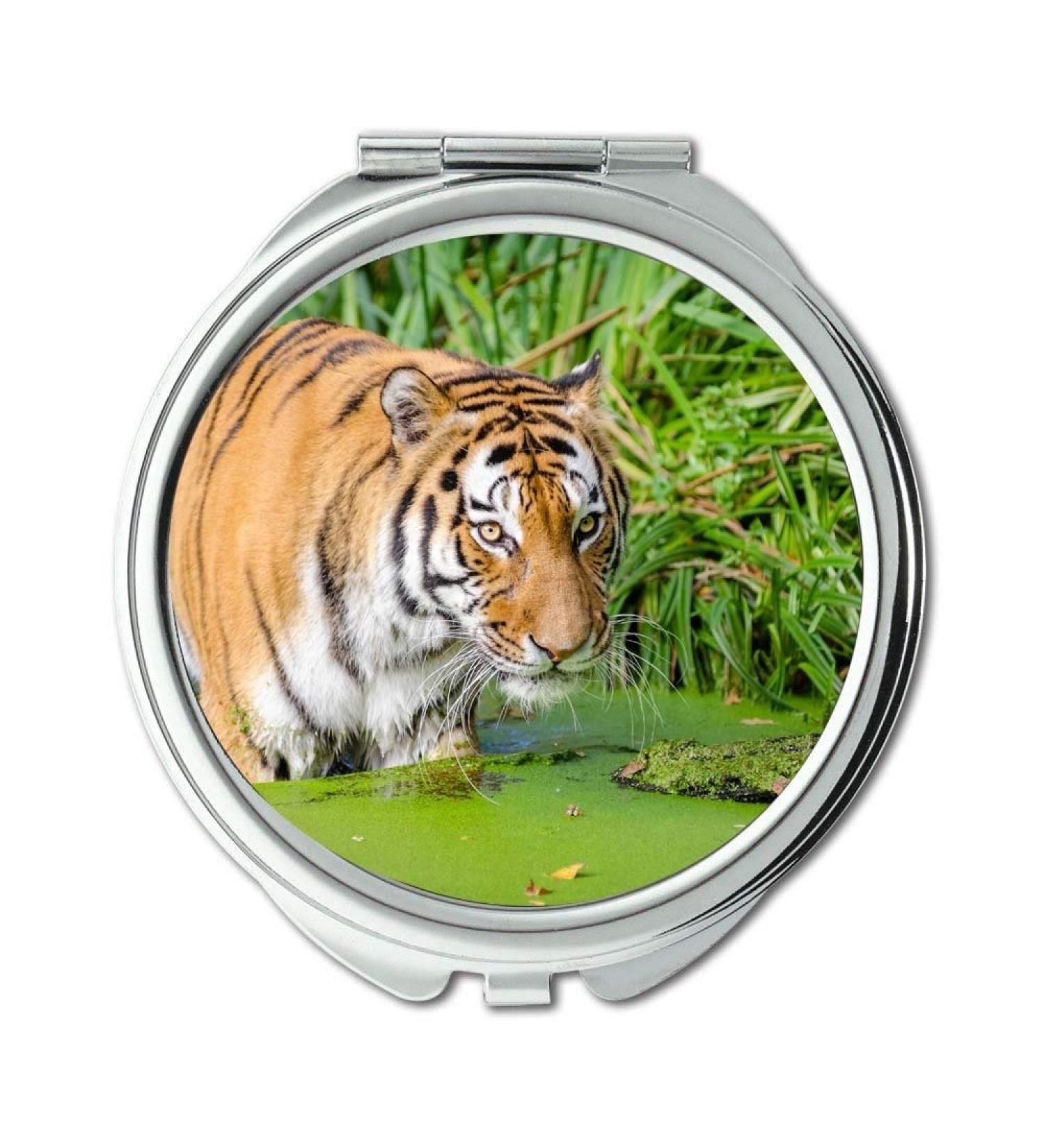 Mirror Compact Mirror animal big cat carnivore pocket mirror portable mirror - Buy Online on GoSupps.com