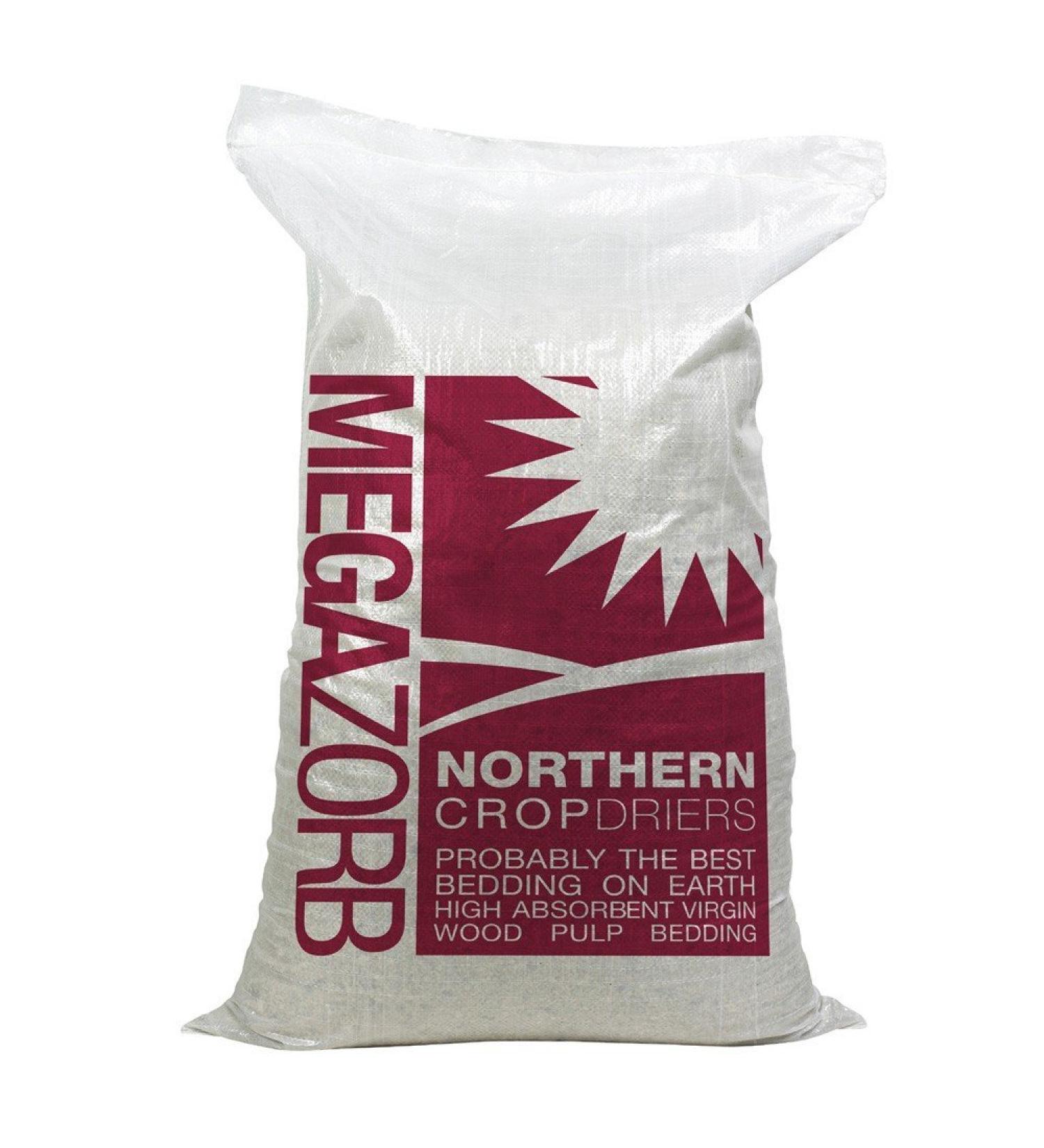 Megazorb Original Virgin Wood Pulp Horse Bedding by-Product of the British Paper-making Industry