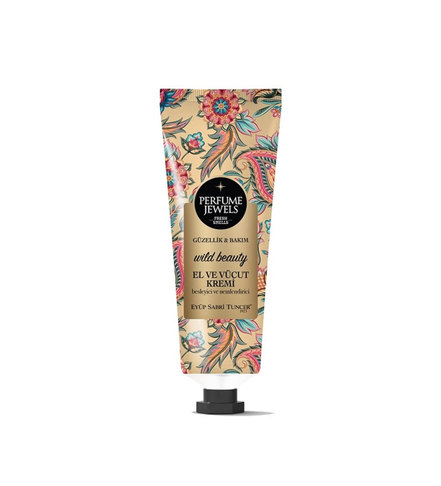 EST 1923 Eyup Sabri Tuncer Perfume Jewels Body Splash Series (WILD BEAUTY BODY CREAM 50 ML) WILD BEAUTY 1.7 Fl Oz (Pack of 1) - Buy Online on GoSupps.com