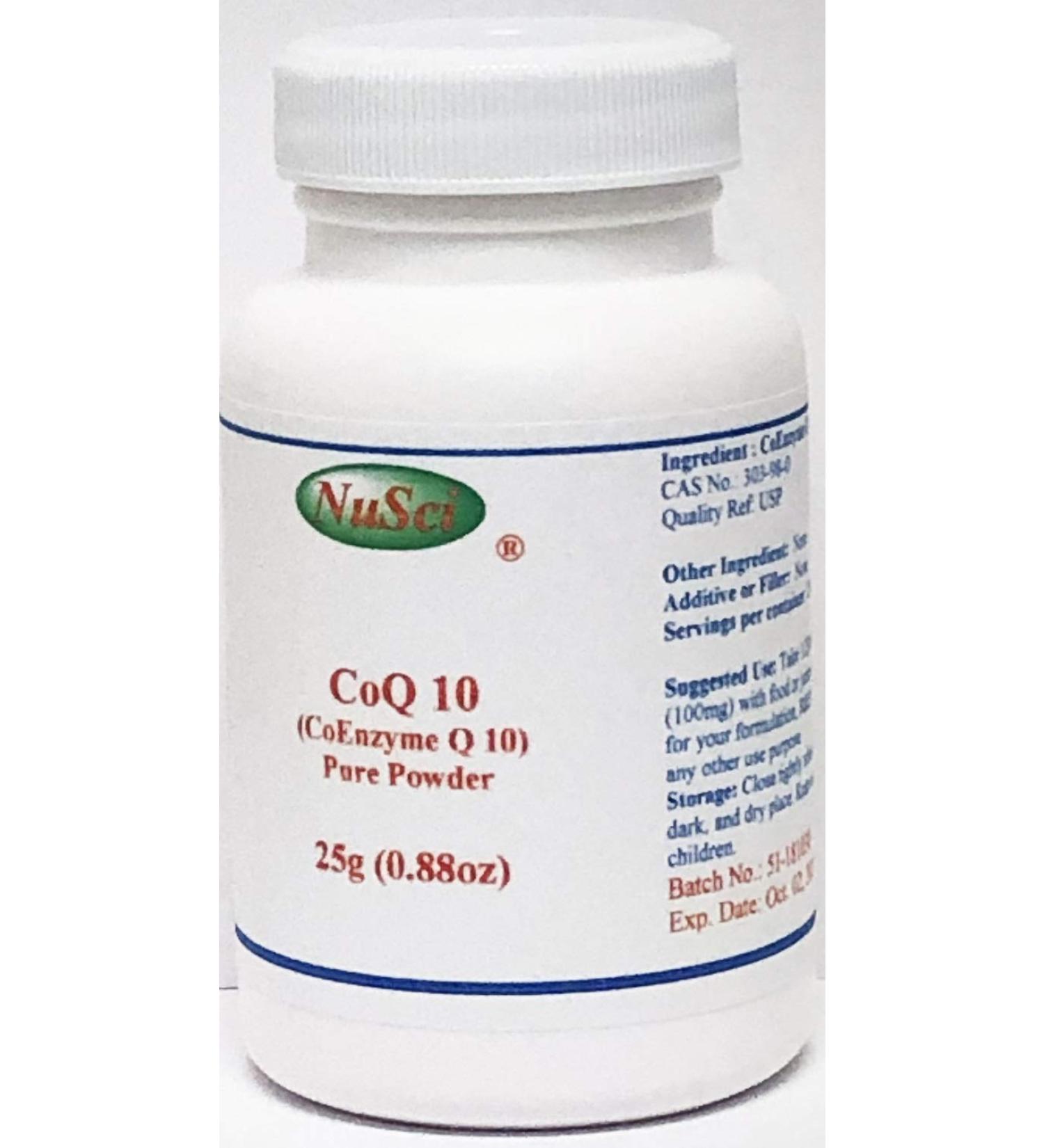 CoEnzyme Q10 CoQ10 Q10 Pure Powder (25 Grams (0.88 oz)) 0.88 Ounce (Pack of 1) - Buy Online on GoSupps.com