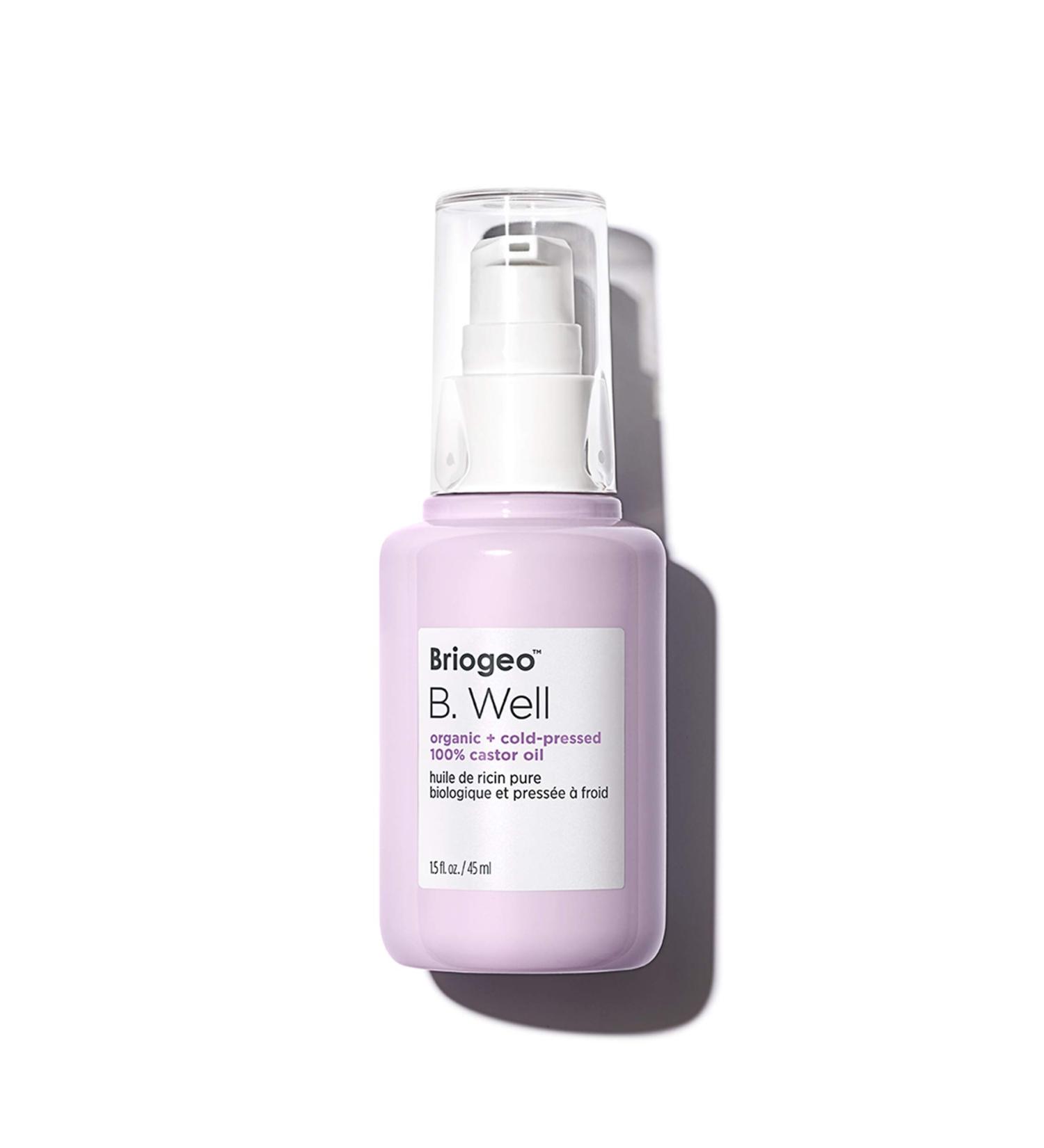 Briogeo B. Well Organic Castor Oil - Healthy Hair, Eyelashes, Eyebrows & Glowing Skin - 1.5 oz - Vegan & Phalate/Paraben-Free - Buy Online on GoSupps.com