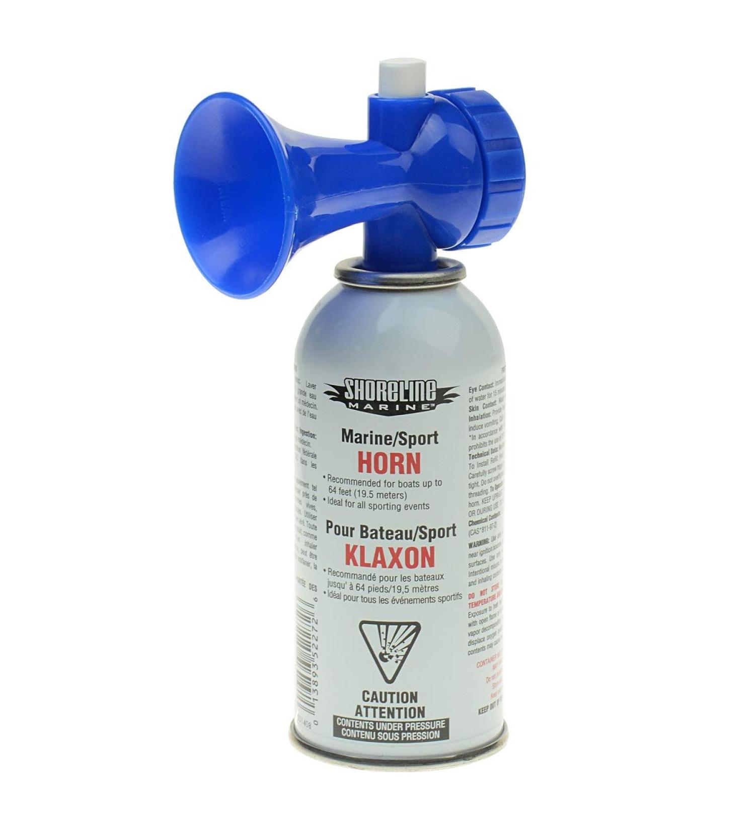 Shoreline Marine Eco Air Horn 3.5 Oz. - Loud & Environmentally Friendly - Buy Online on GoSupps.com