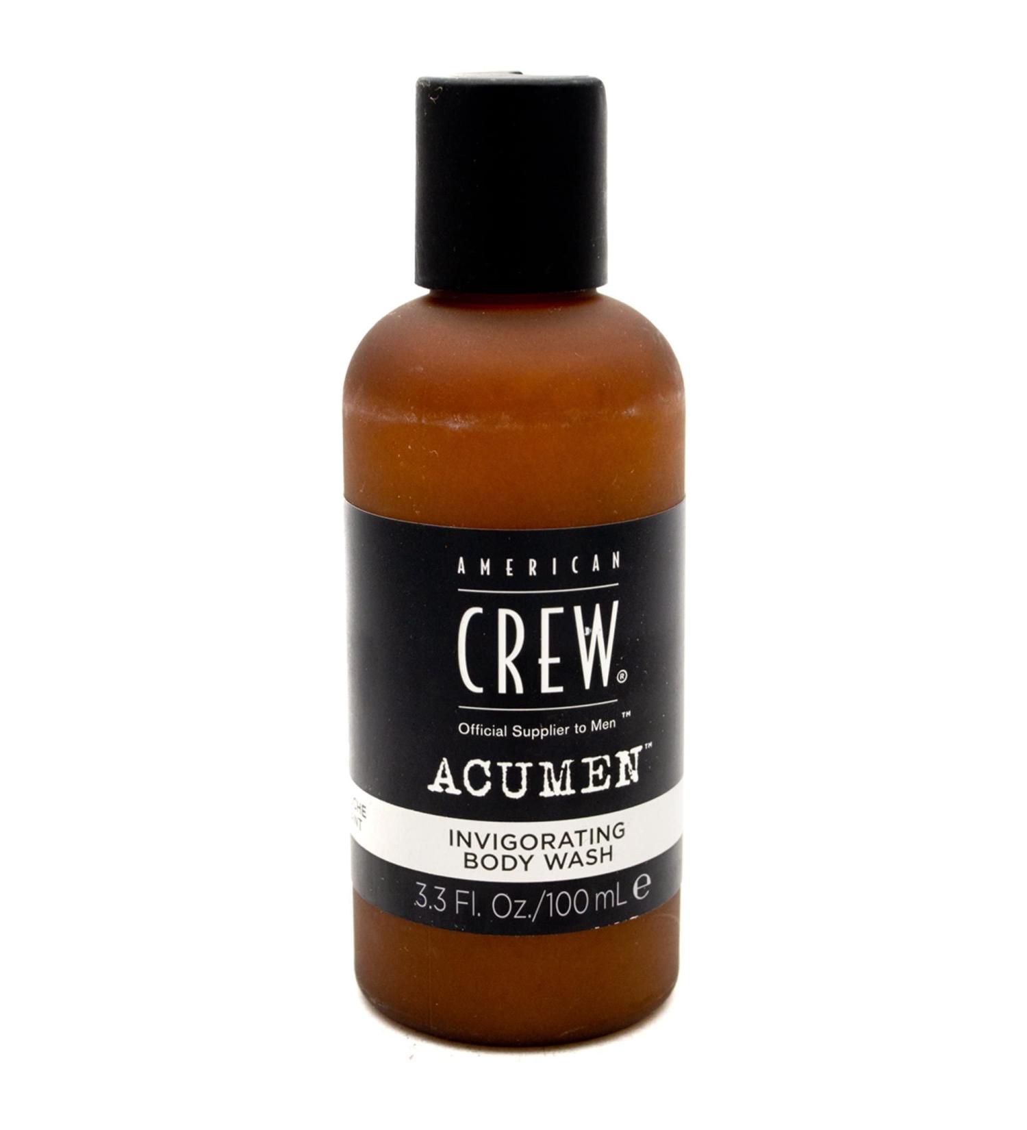 AMERICAN CREW Acumen Invigorating Body Wash for Men - Travel Size 3.3 oz - Buy Online on GoSupps.com