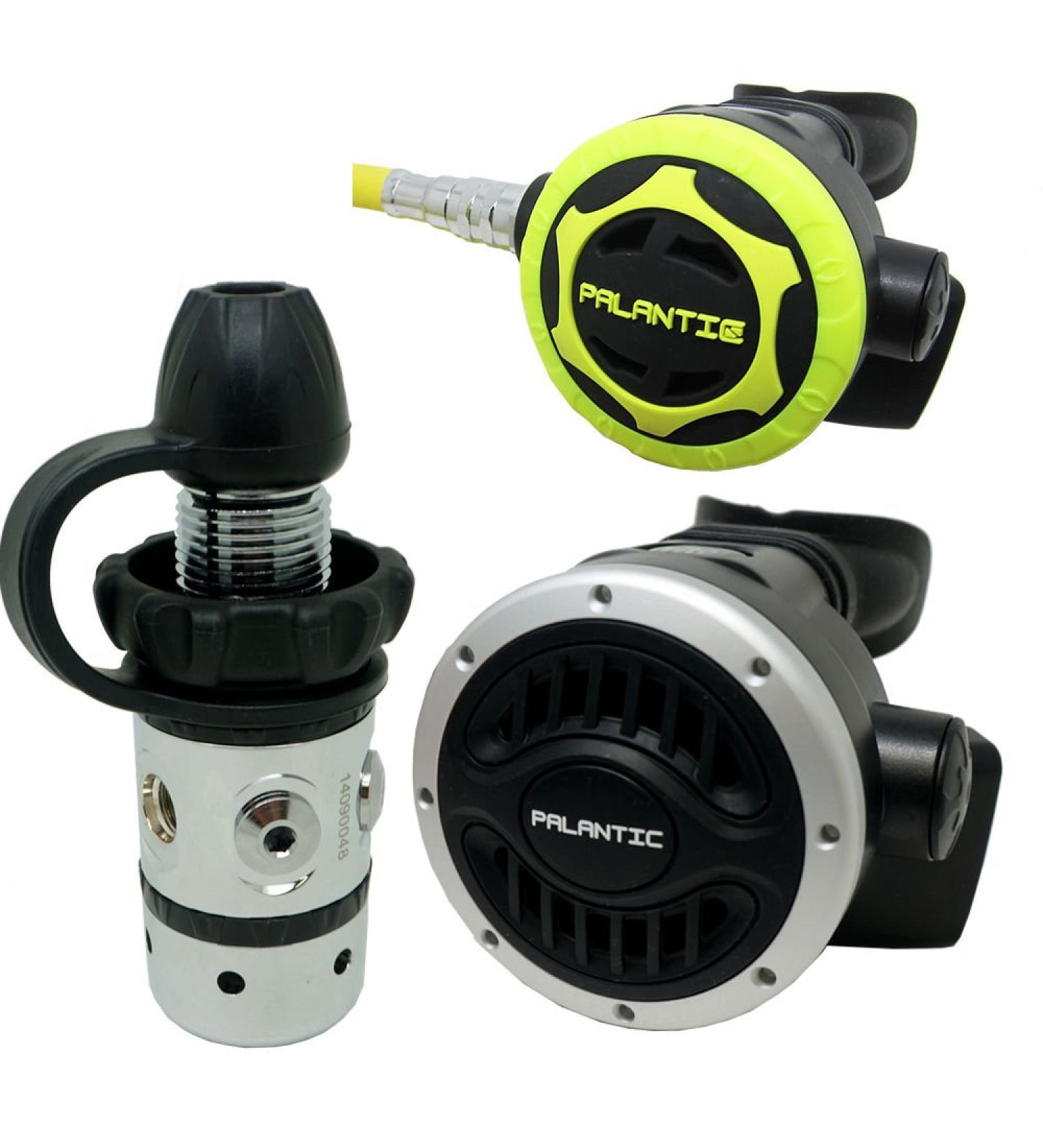 Palantic SCR-01-DIN-NA-OC Scuba Diving AS101 DIN Regulator and Octopus Combo - Buy Online on GoSupps.com
