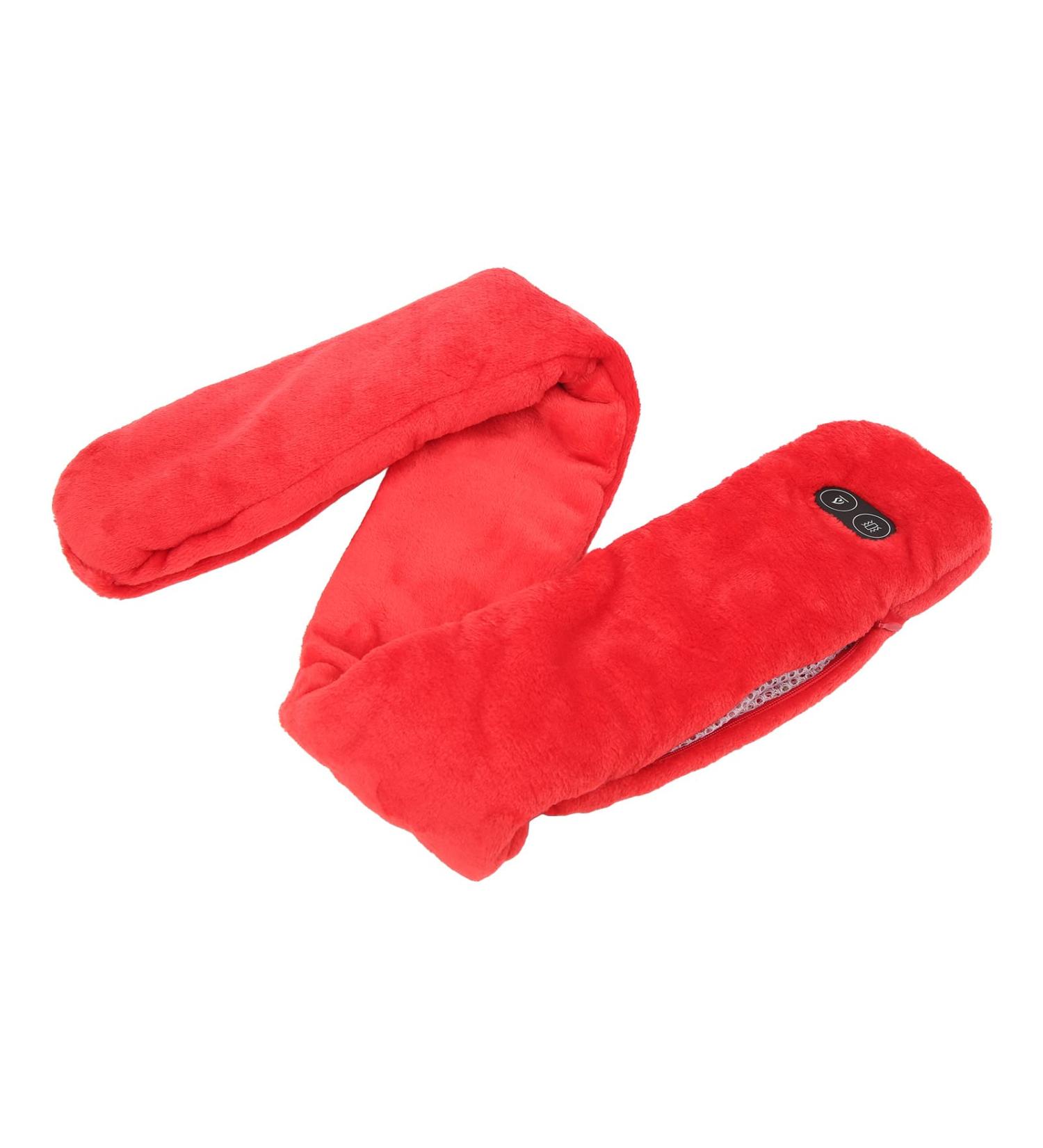 Buy Intelligent Heating Scarf with USB Massage - Adjustable Temperature Neck Heating Pillow for Men & Women (Red) | International Shipping Available - Buy Online on GoSupps.com