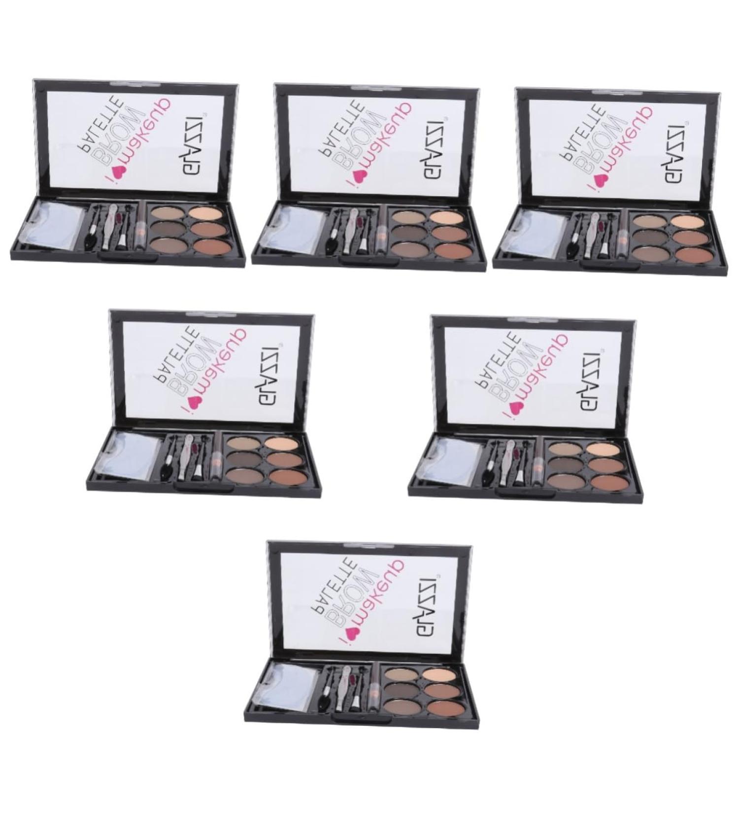 TOVINANNA 6 Sets Eyebrow Powder Set Shimmer Eyeshadow Lady Eyebrow Powder Waterproof Makeup Eyebrow Pencil Abs - Buy Online on GoSupps.com