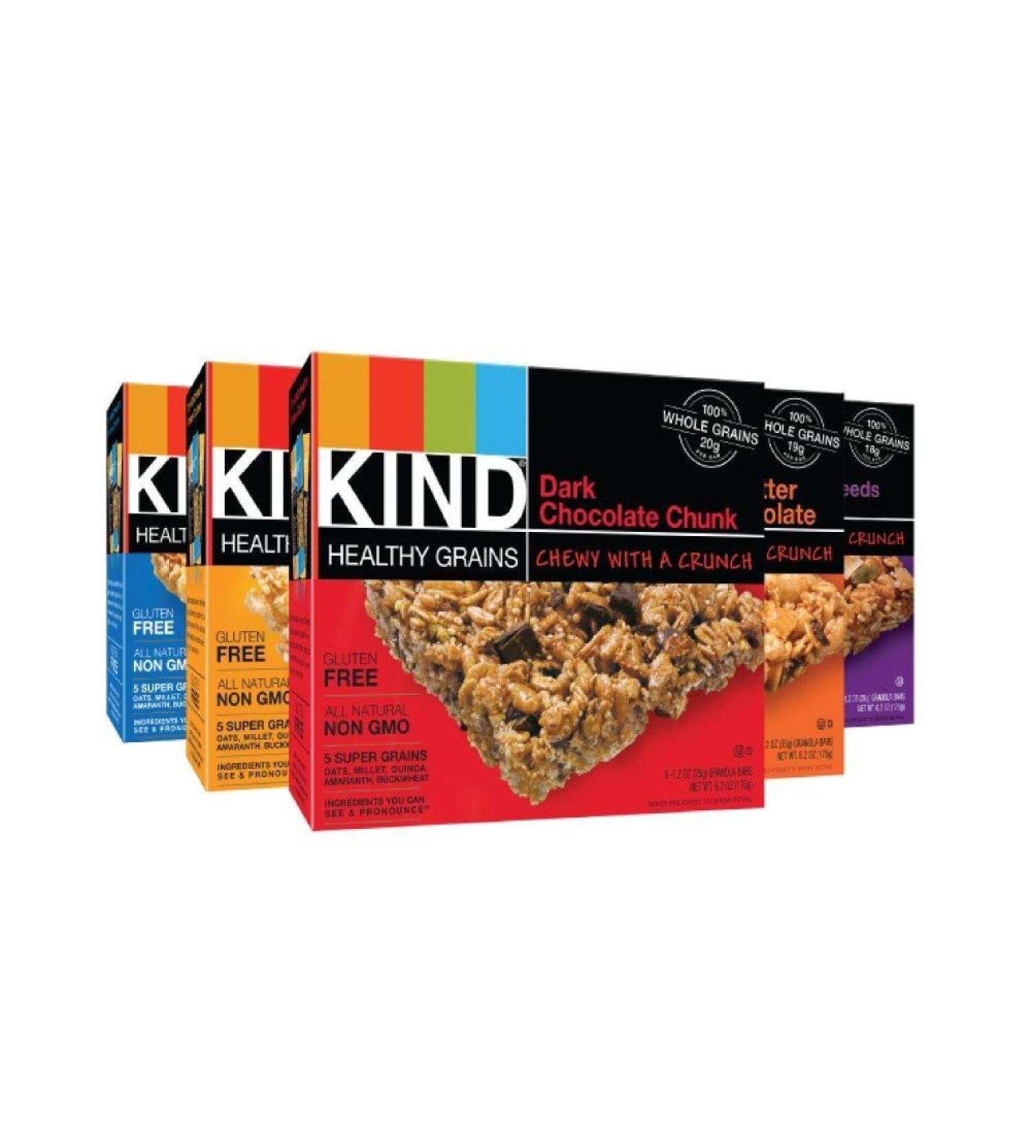 KIND Healthy Grains Bars-Variety Pack-1.2 Oz-5 Count-5 Pack