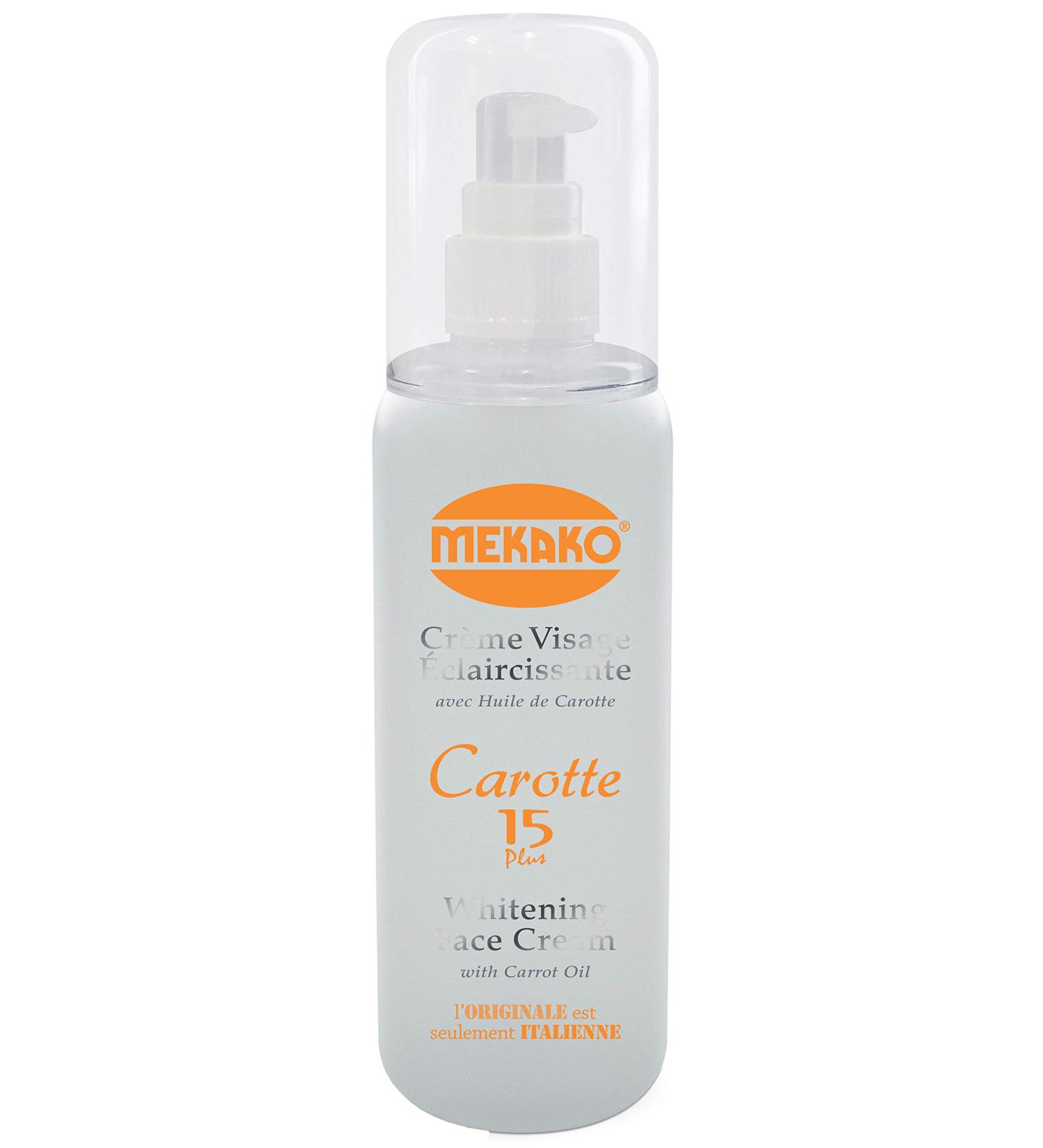 Mekako Carrot Cream White 120 Ml (Pack of 1) - Buy Online on GoSupps.com