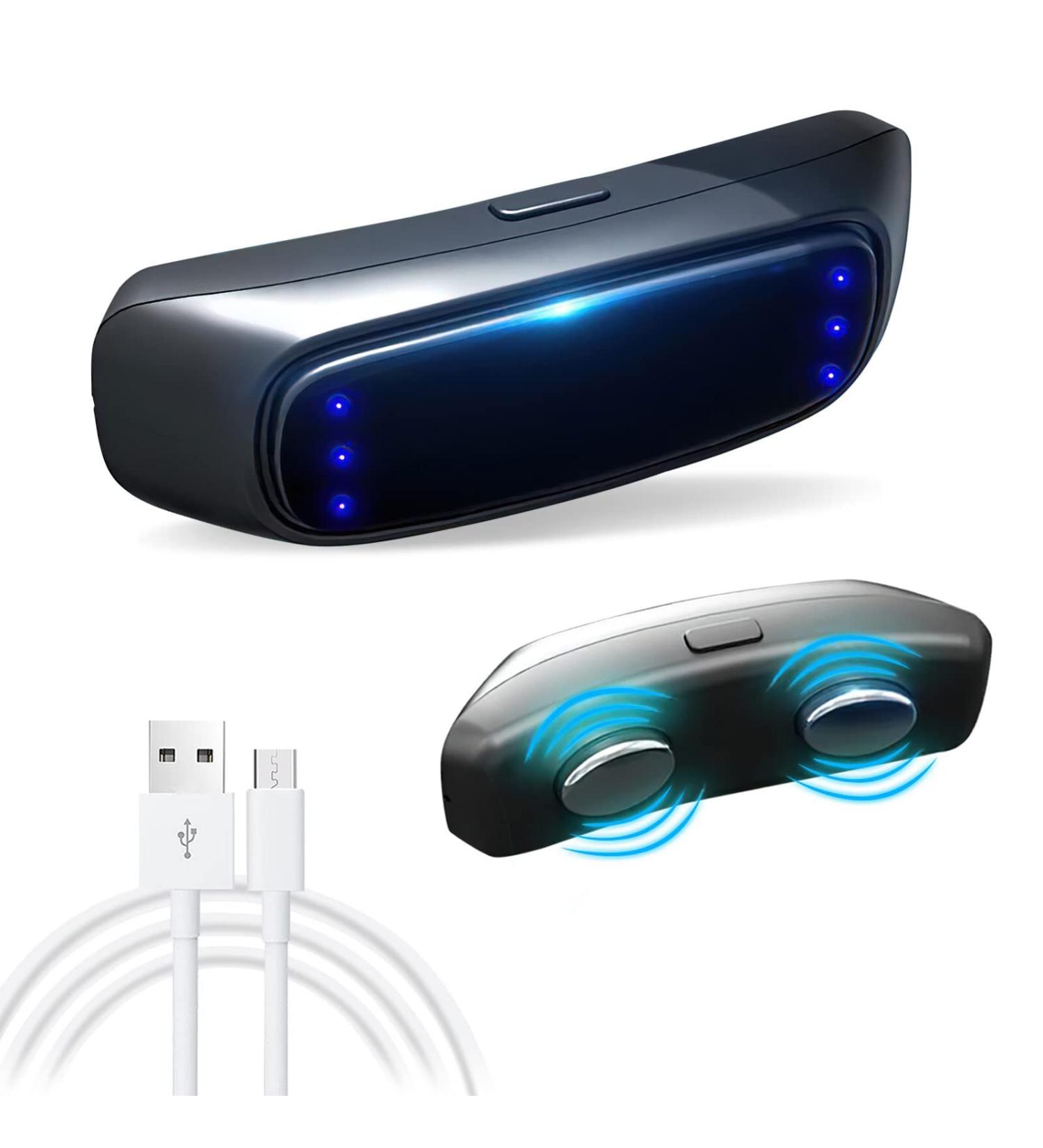 Electric Anti Snoring Device for All Nose Shapes and Ages - Safe, Comfortable, and Effective - Reduce Snoring - Black - Buy Online on GoSupps.com
