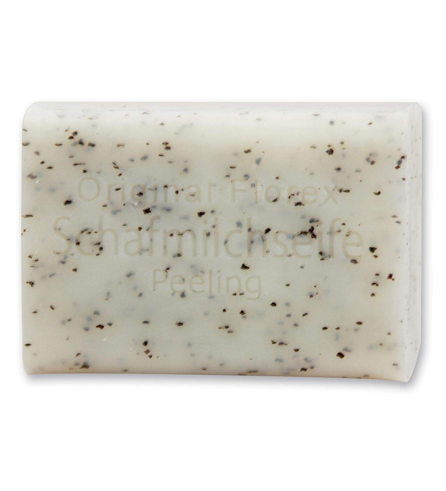Florex Florex Sheep's Milk Exfoliating Soap with Poppy 100g