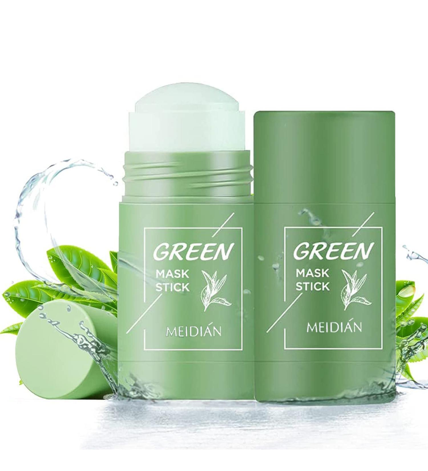 Buy Green Tea Clay Mask Stick - Deep Cleaning Oil Control & Hydration for All Skin Types | International Shipping Available - Buy Online on GoSupps.com