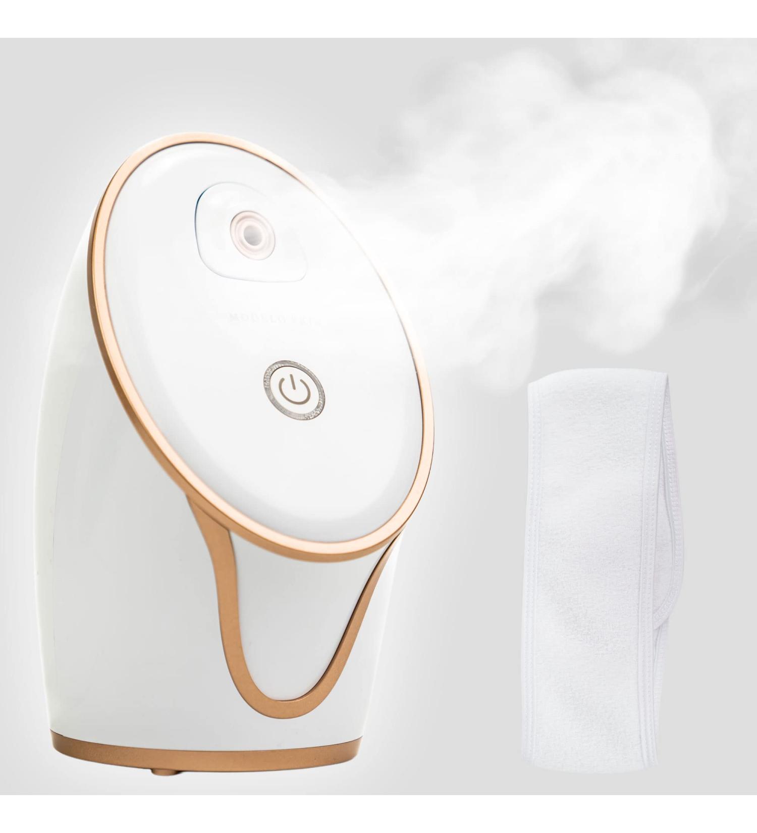 Modelo Skin Hot and Cold Face Steamer - Pore Cleaner and Moisturizer for Radiant Skin - Facial Deep Cleaning Vaporizer for Congestion and Dry Skin - Spa Gift - Buy Online on GoSupps.com