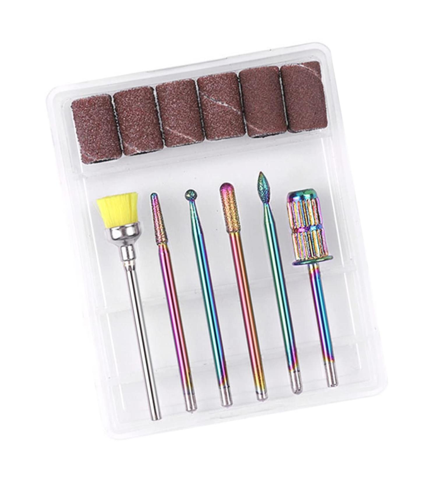 BESPORTBLE 1 Set Nail Polisher Nail Drill Bit Nail Replacement Bits Nail Manicure Tools Nail Tools Manicure Sanding Bands Manicure Drill Bits Stainless Steel. Silicone. Quartz. Ceramics - Buy Online on GoSupps.com