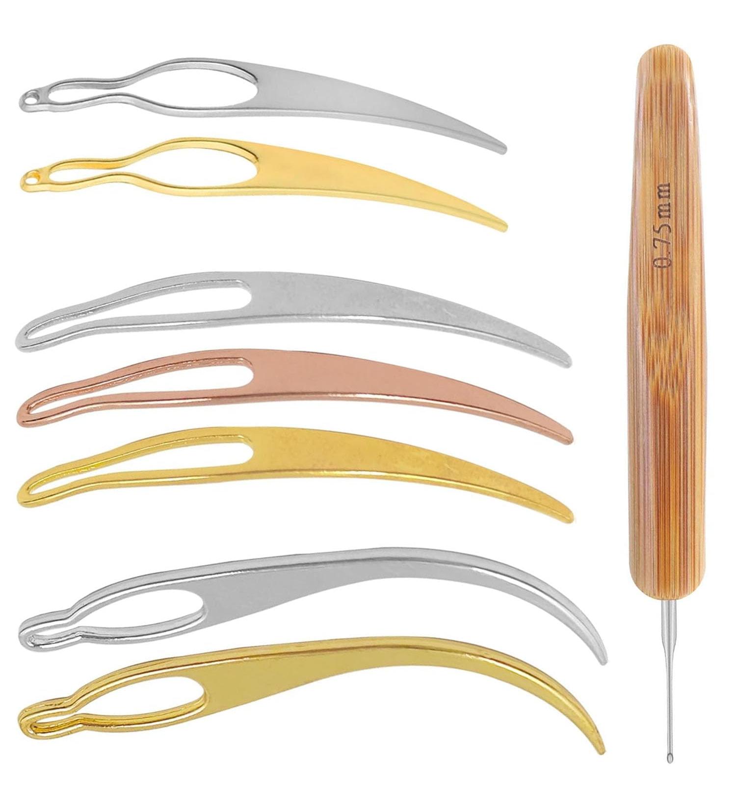 Paifeancodill Dreadlock Tool Interlocking Tool 8 Pcs Dreadlocks Crochet Needle Loc Needle for Dreads Easyloc Hair Crochet Needle for Dreadlocks Interlocks Tightening Accessory for Braid Hair Making - Buy Online on GoSupps.com