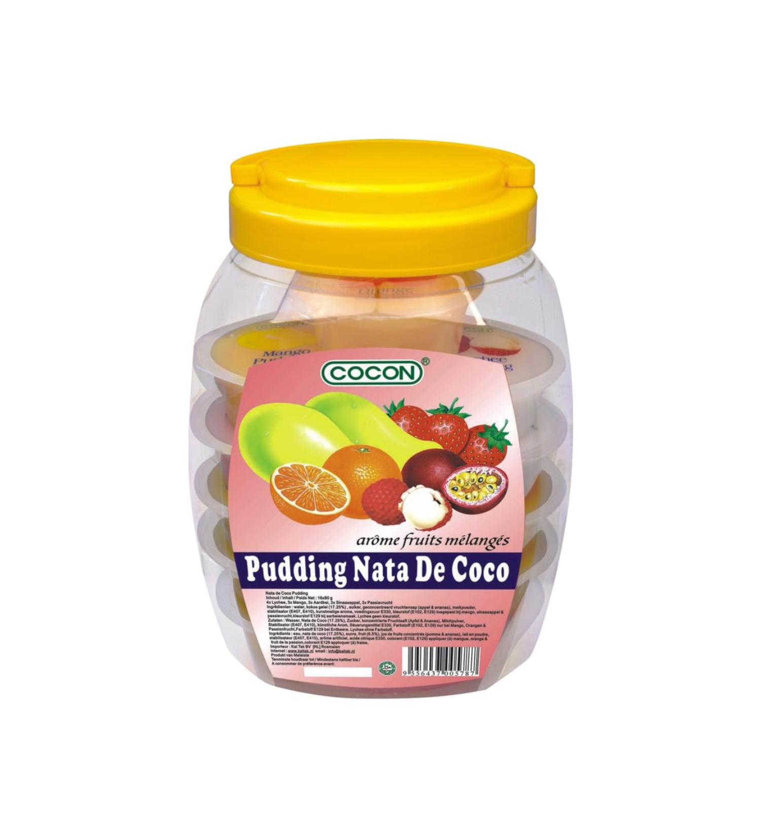 Coconut Dessert Nata de Coco Assortment 1.25 kg