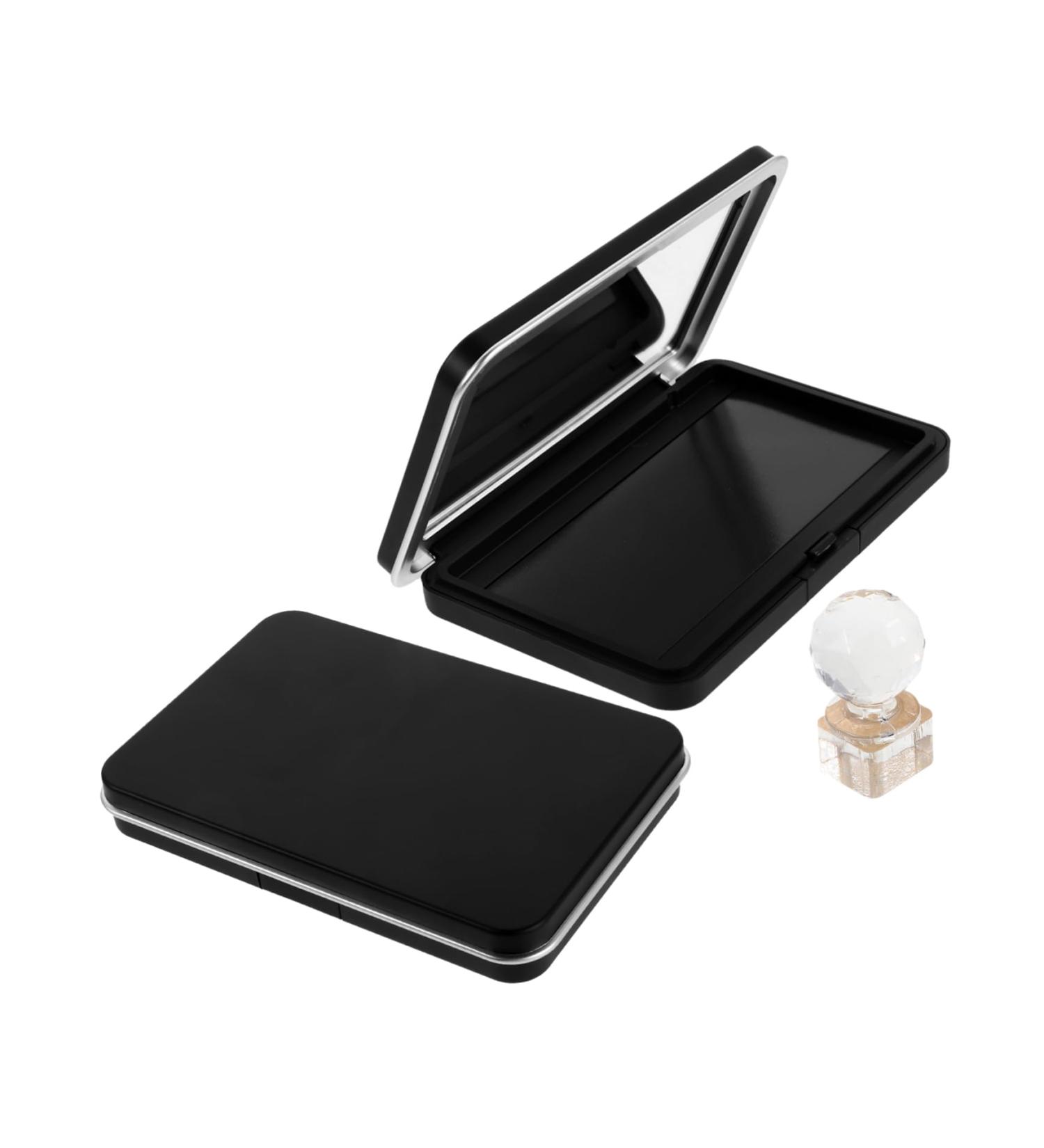 FRCOLOR Magnetic Makeup Palette with Mirror Press Stamp Refillable for Blush Highlighter Contour Compact Travel Design Compatible with Various Secure Closure for Portable Makeup - Buy Online on GoSupps.com