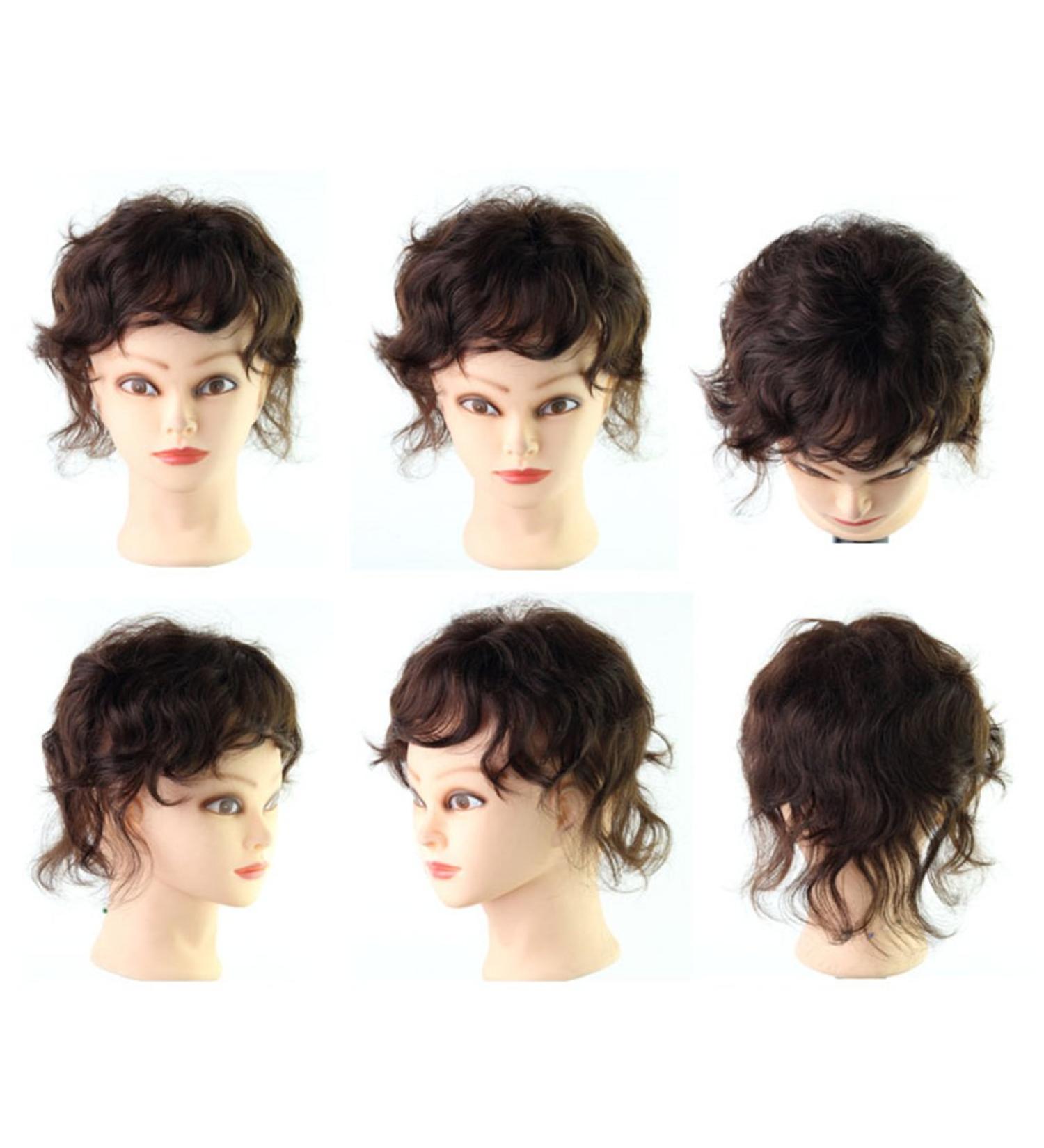 Susanki Women's Clip-In Toupet for Thinner Hair - Wavy Black Hair Part | Real Hair Extensions - Buy Online on GoSupps.com