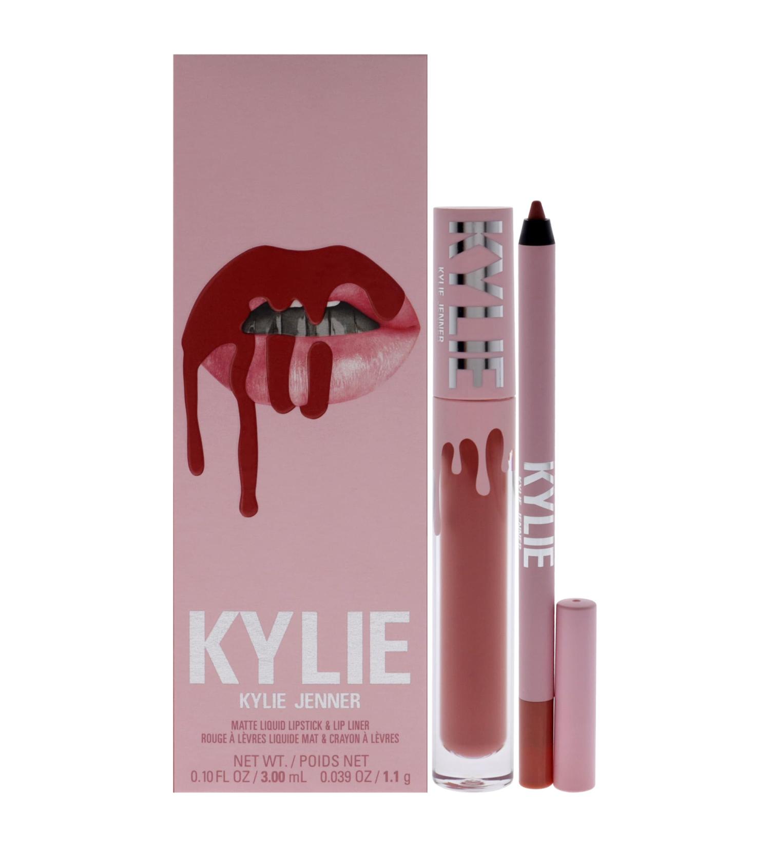 Kylie Cosmetics Matte Lip Kit - 801 Liquid Queen | 2 Pc Matte Lipstick & Lip Liner for Women - Shop Internationally - Buy Online on GoSupps.com