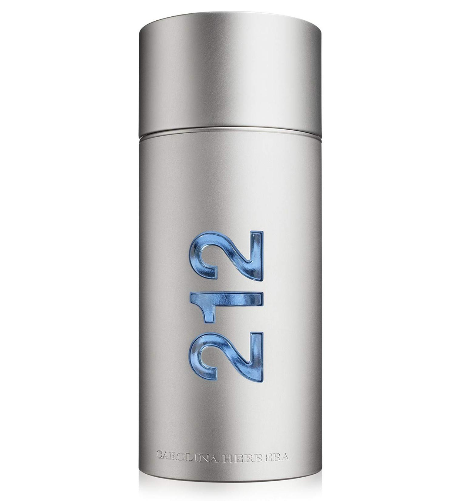 Carolina Herrera 212 MEN EDT SPRAY 100ML 3.4OZ NEW grey 126544 1.13 Fl Oz (Pack of 3)
